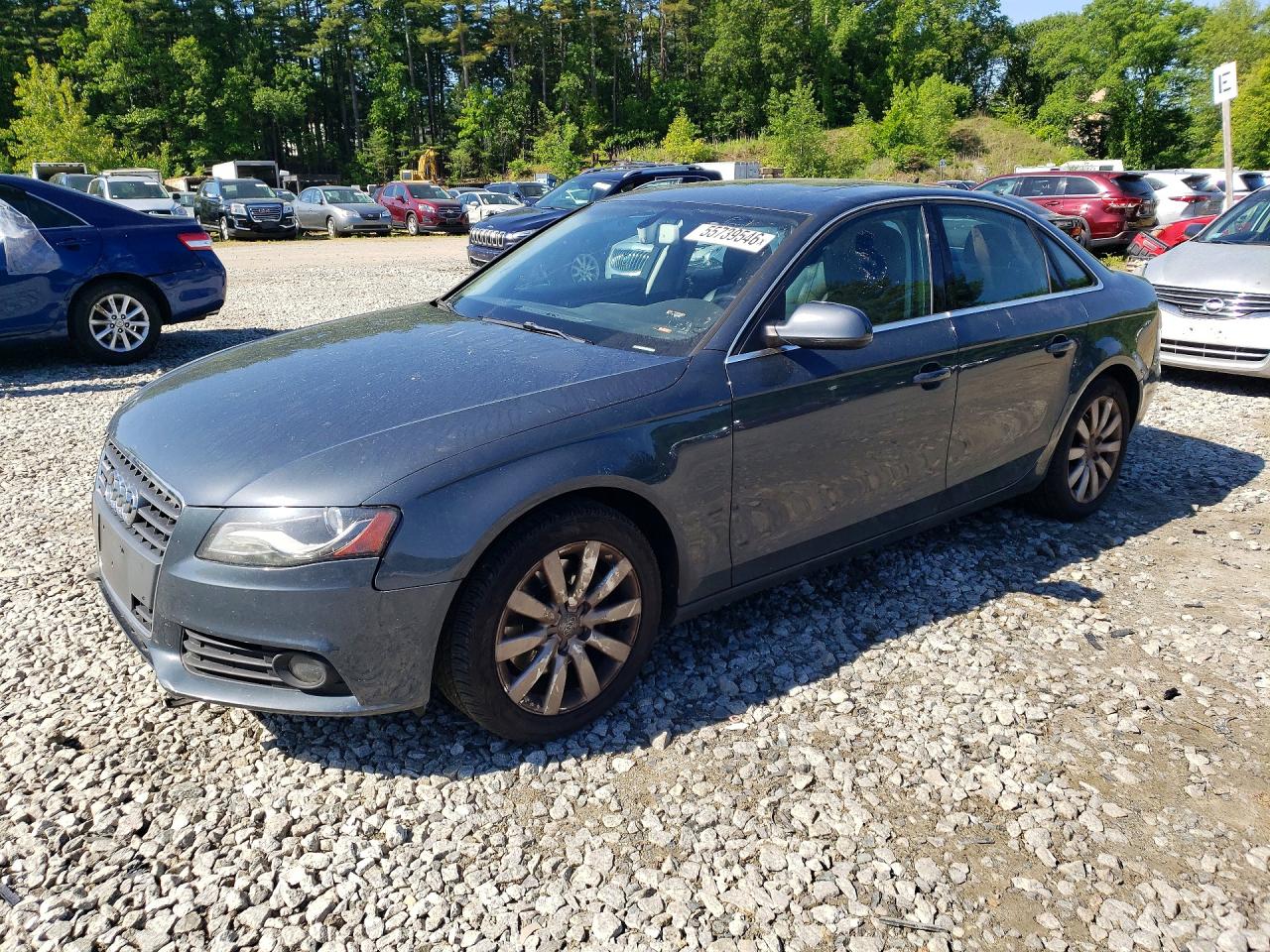 2011 Audi A4 Premium Plus Gray vin: WAUFFAFL8BN026560