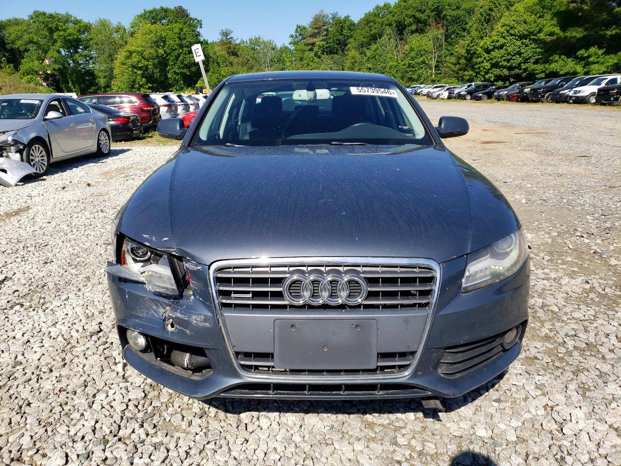 2011 Audi A4 Premium Plus Gray vin: WAUFFAFL8BN026560