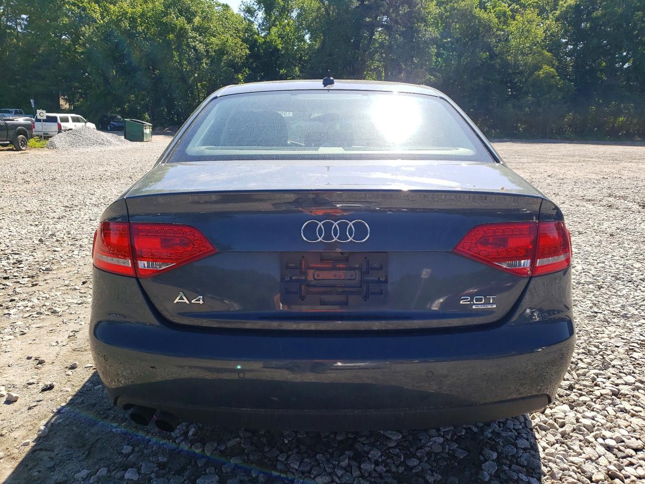 2011 Audi A4 Premium Plus Gray vin: WAUFFAFL8BN026560