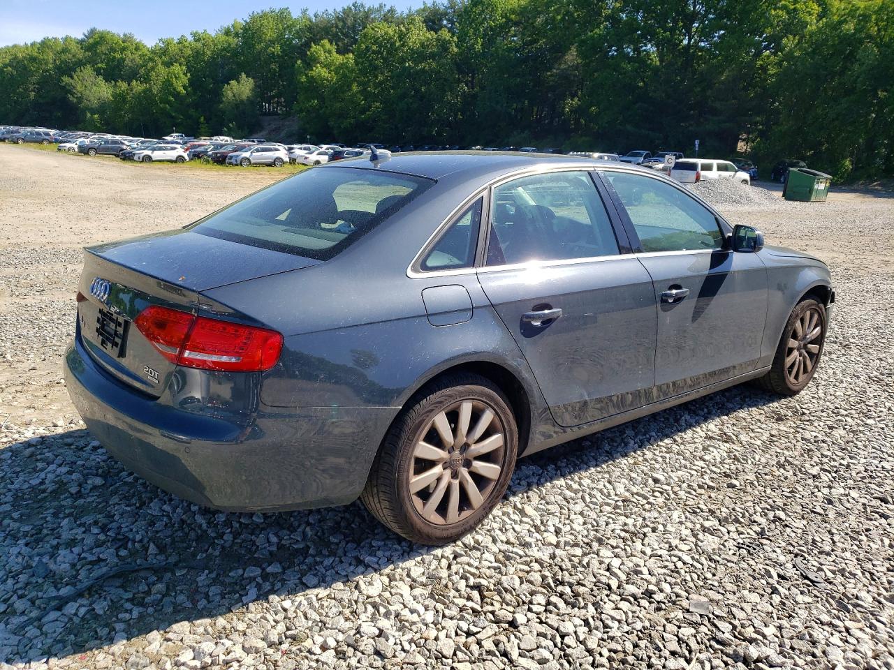 2011 Audi A4 Premium Plus Gray vin: WAUFFAFL8BN026560