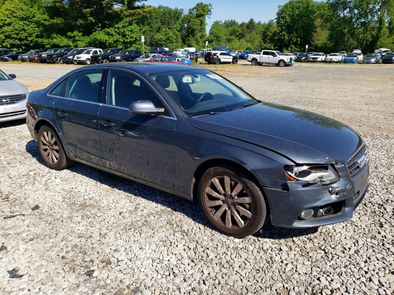 2011 Audi A4 Premium Plus Gray vin: WAUFFAFL8BN026560