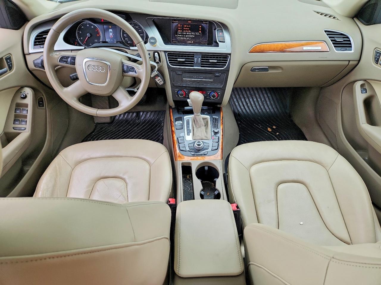 2011 Audi A4 Premium Plus White vin: WAUFFAFL8BN029992