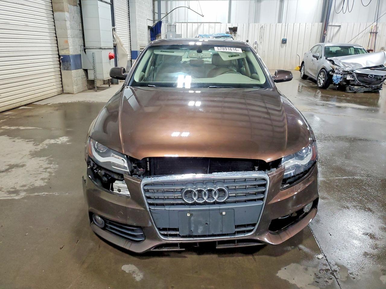2011 Audi A4 Premium Plus Brown vin: WAUFFAFL8BN034058