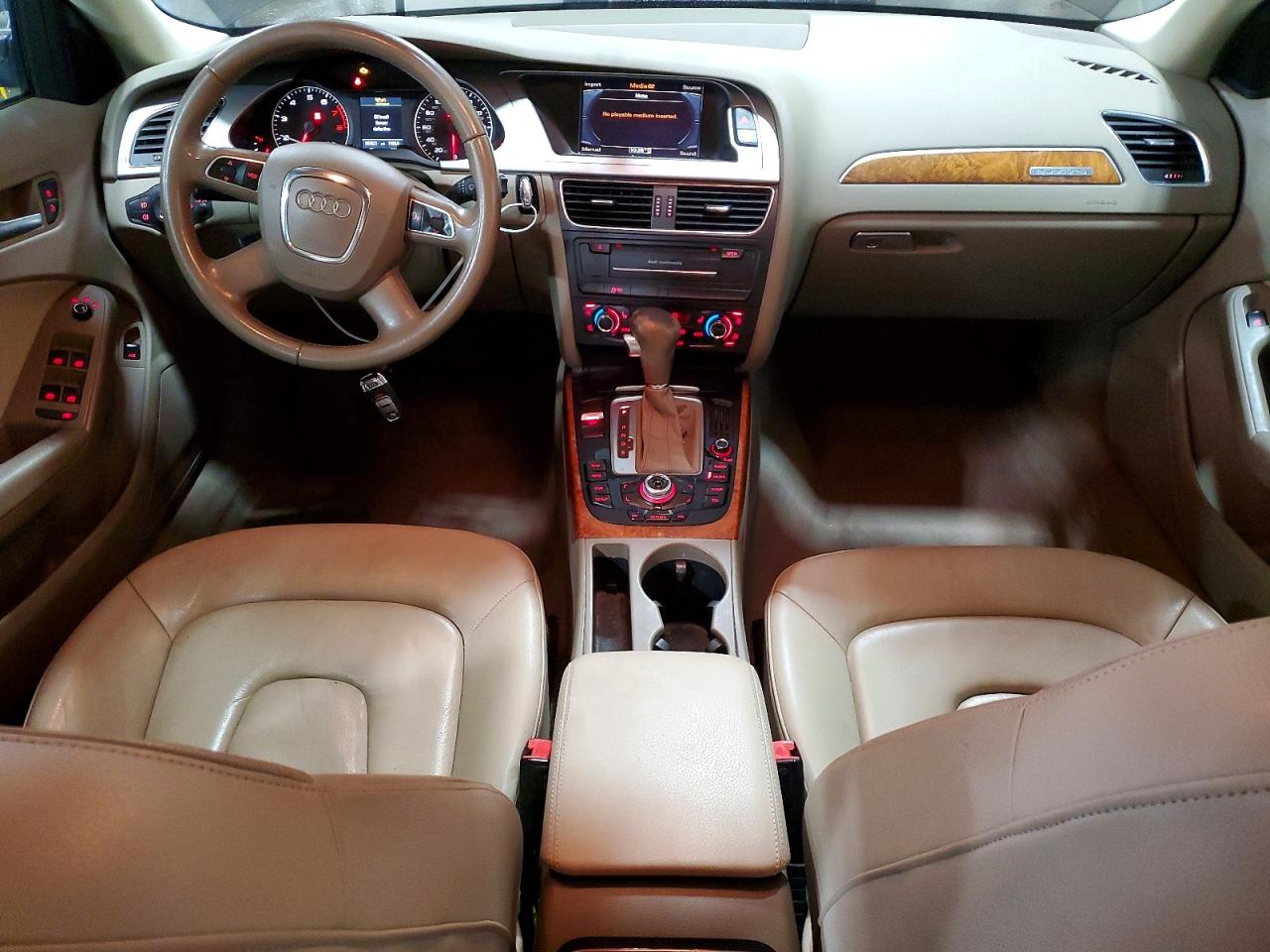 2011 Audi A4 Premium Plus Brown vin: WAUFFAFL8BN034058