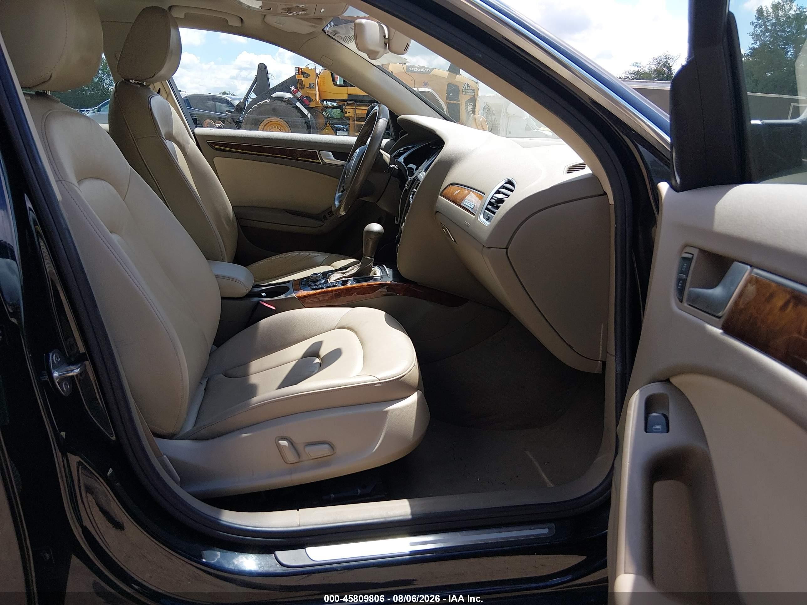 2011 Audi A4 2.0t Premium Black vin: WAUFFAFL8BN047683
