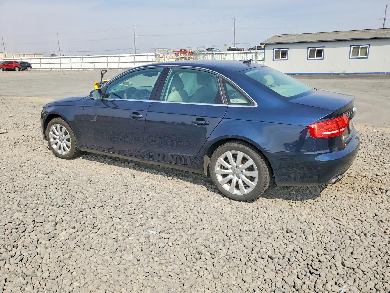 2011 Audi A4 Premium Plus Blue vin: WAUFFAFL8BN051409