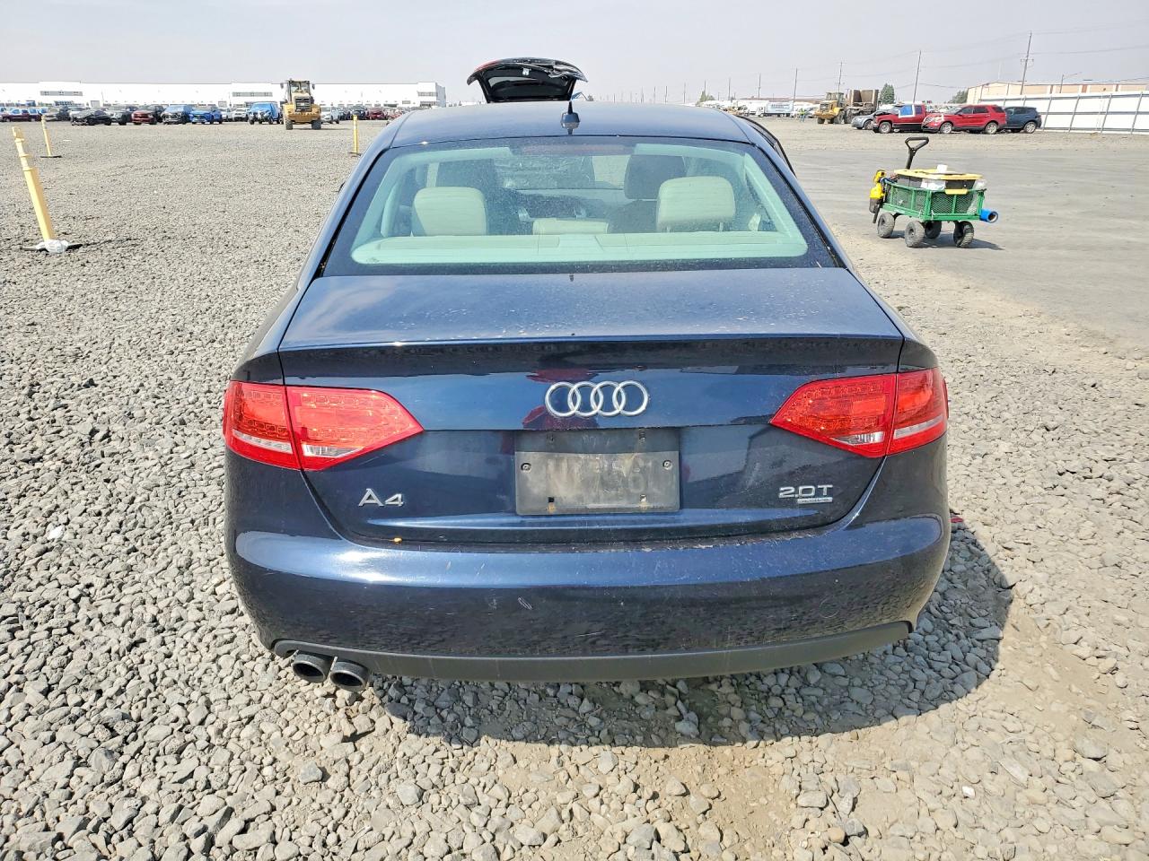 2011 Audi A4 Premium Plus Blue vin: WAUFFAFL8BN051409