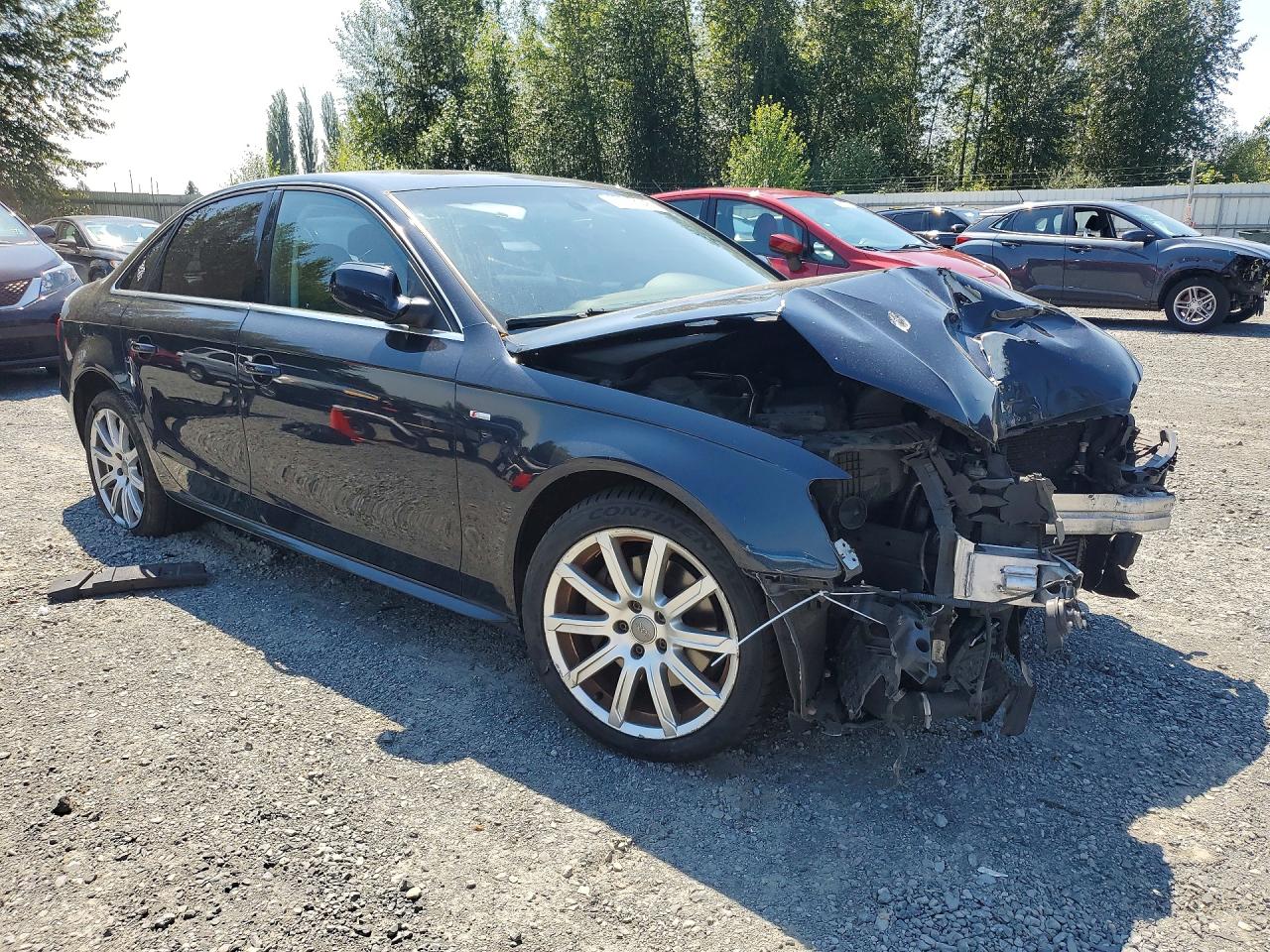 2012 Audi A4 Premium Plus Black vin: WAUFFAFL8CA036336