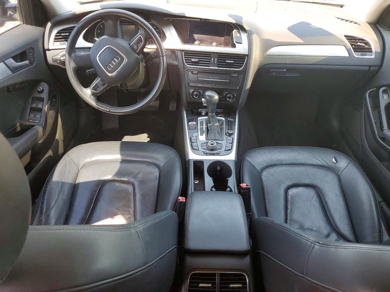 2012 Audi A4 Premium Plus Black vin: WAUFFAFL8CA036336