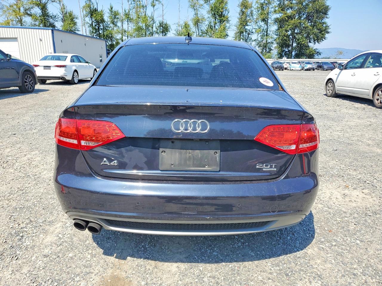 2012 Audi A4 Premium Plus Black vin: WAUFFAFL8CA036336