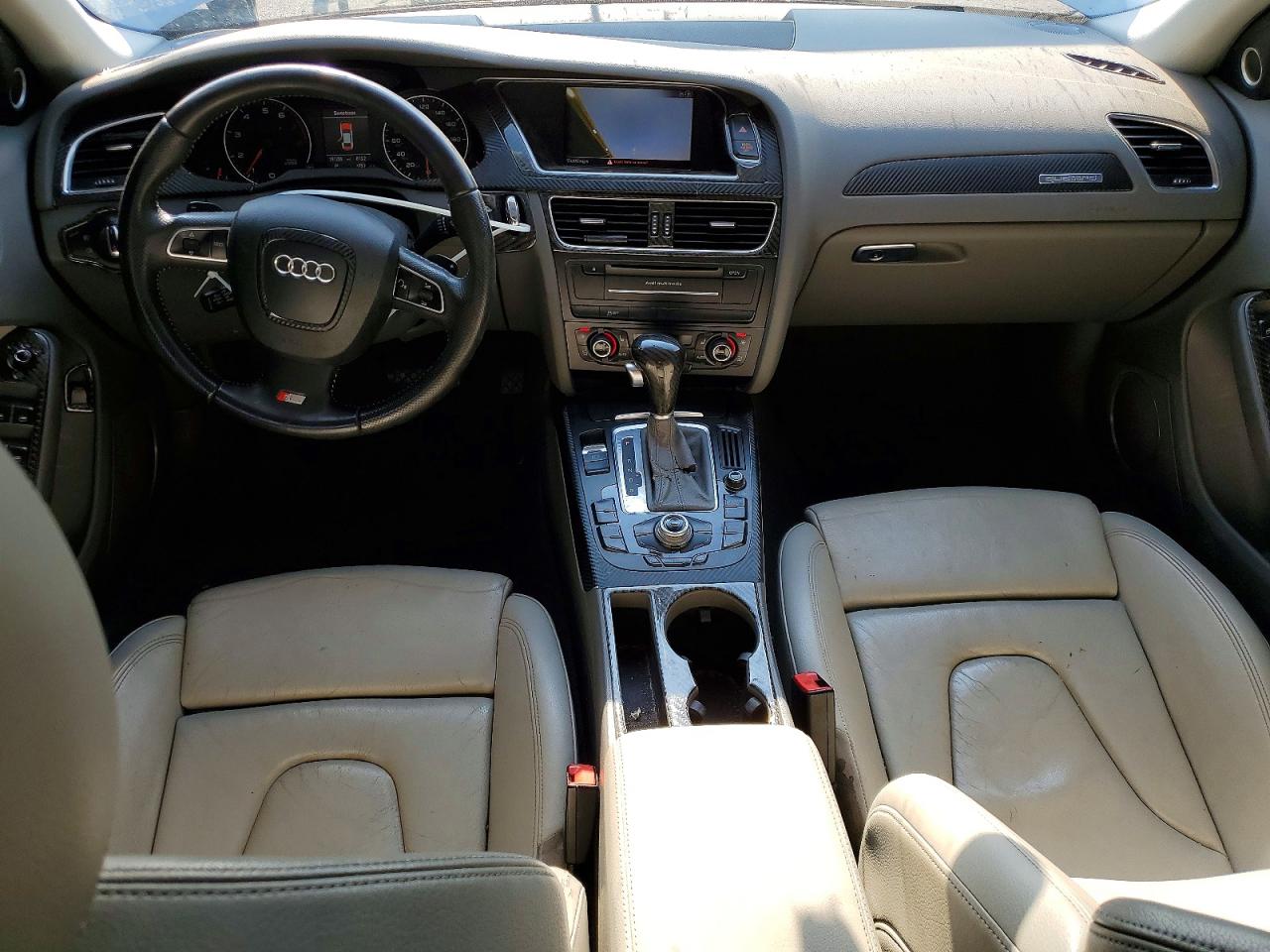 2012 Audi A4 Premium Plus Silver vin: WAUFFAFL8CA097492
