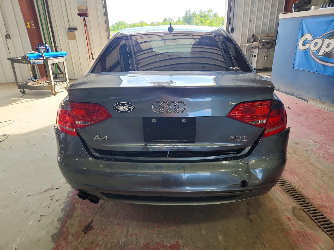 2012 Audi A4 Premium Plus Blue vin: WAUFFAFL8CN014460