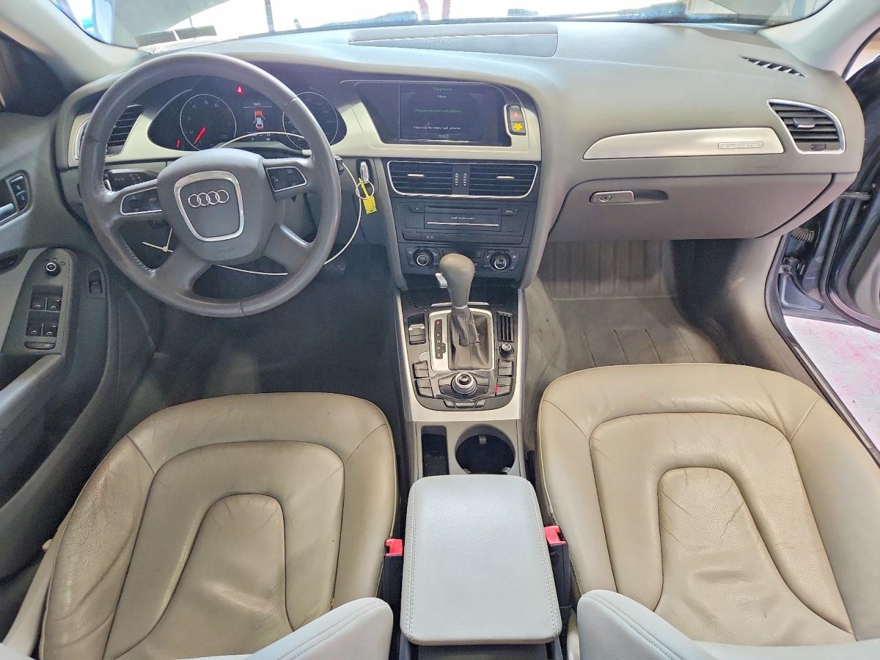 2012 Audi A4 Premium Plus Blue vin: WAUFFAFL8CN014460