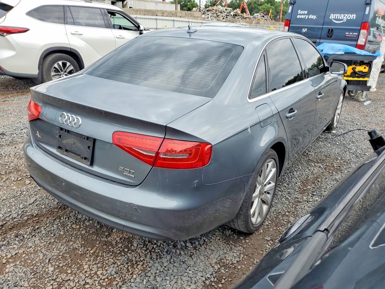 2013 Audi A4 Premium Plus Gray vin: WAUFFAFL8DN023161