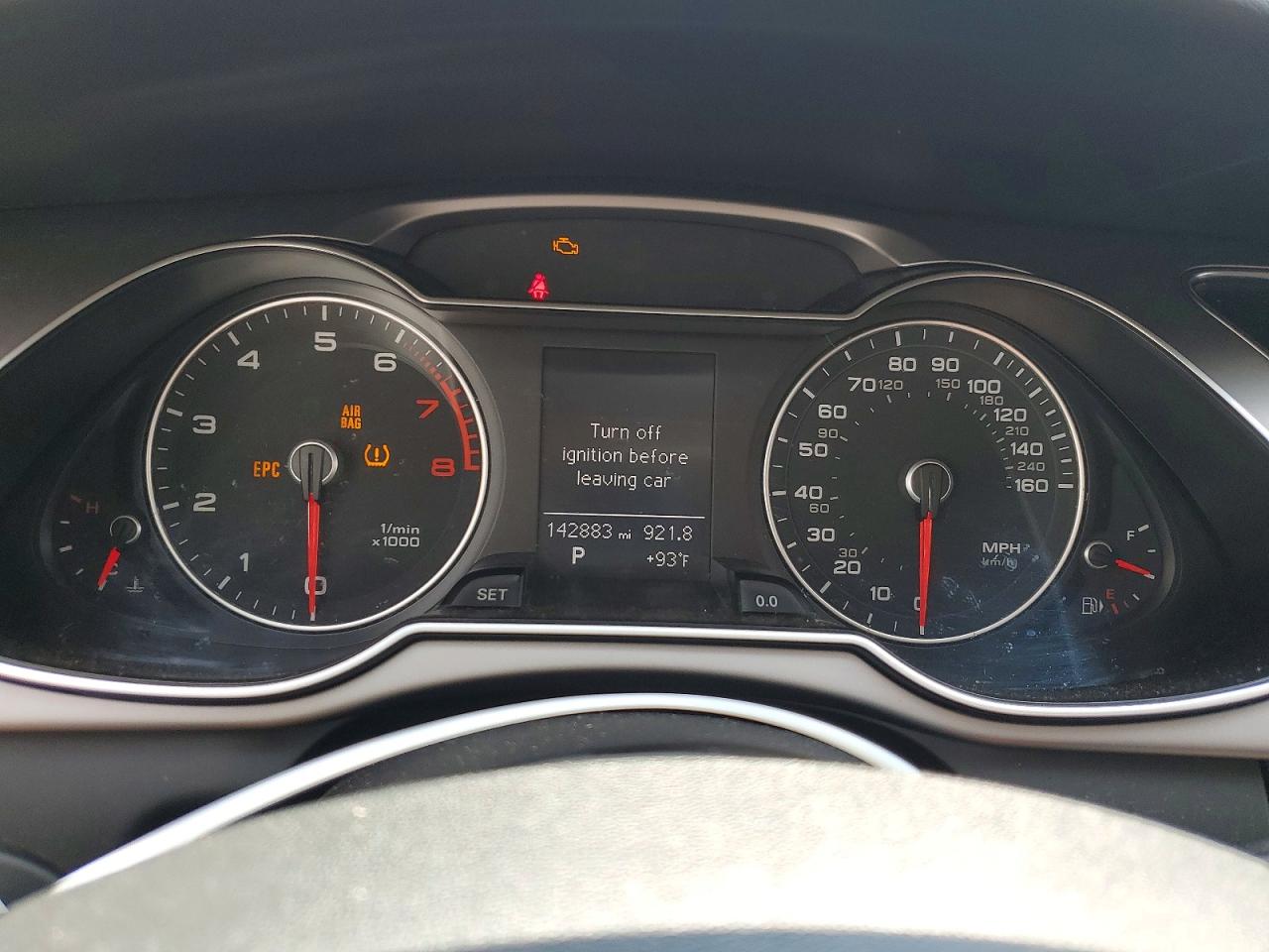 2013 Audi A4 Premium Plus Gray vin: WAUFFAFL8DN023161
