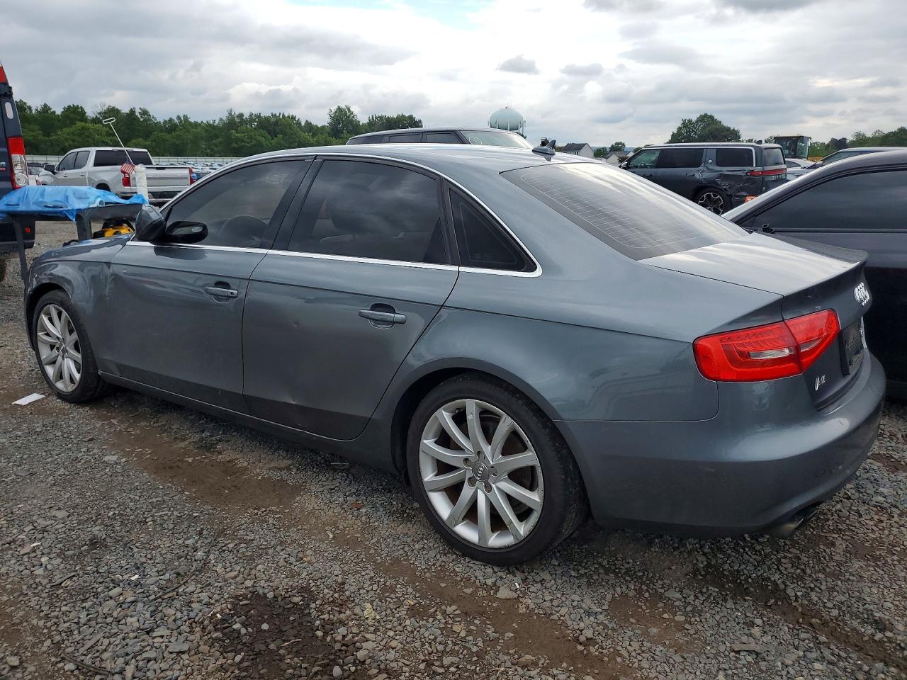 2013 Audi A4 Premium Plus Gray vin: WAUFFAFL8DN023161