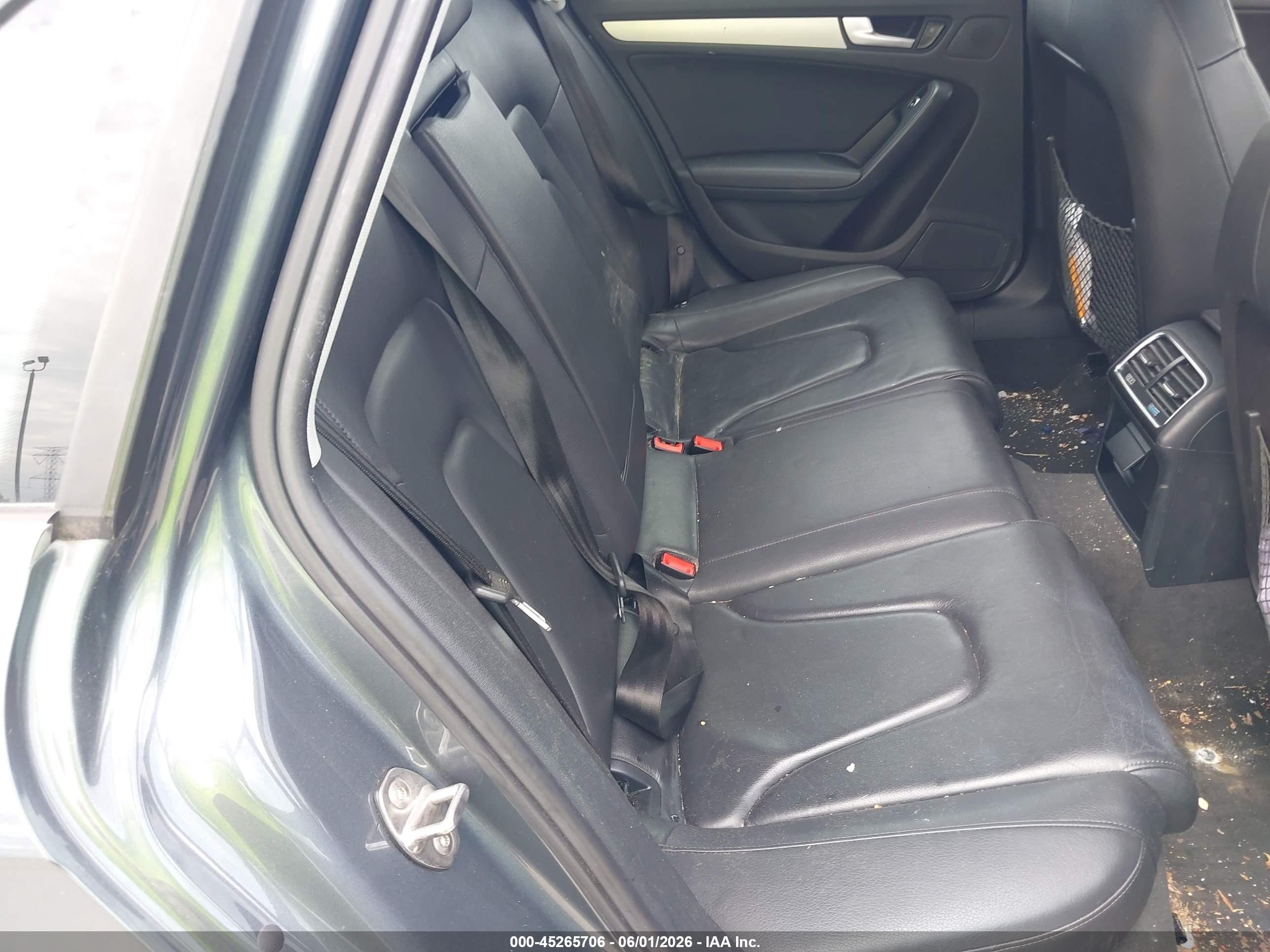 2013 Audi A4 2.0t Premium Gray vin: WAUFFAFL8DN046438