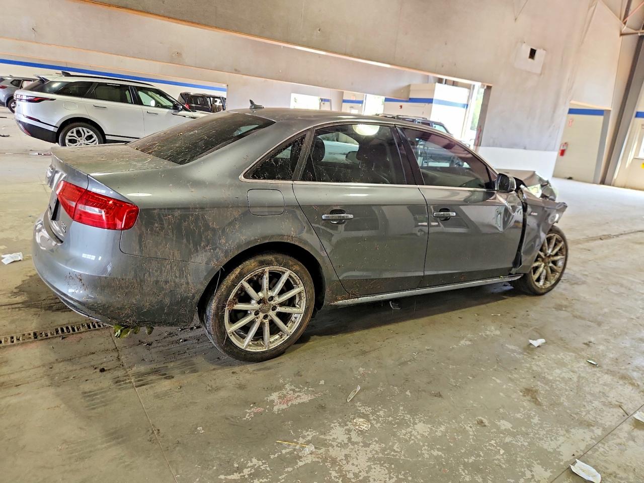 2014 Audi A4 Premium Plus Gray vin: WAUFFAFL8EA009852