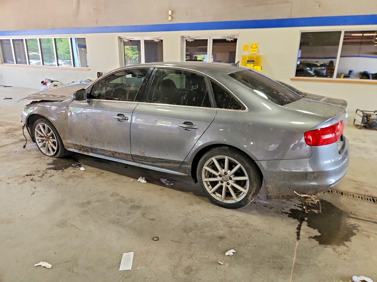 2014 Audi A4 Premium Plus Gray vin: WAUFFAFL8EA009852