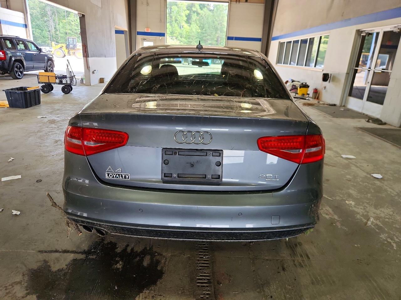 2014 Audi A4 Premium Plus Gray vin: WAUFFAFL8EA009852