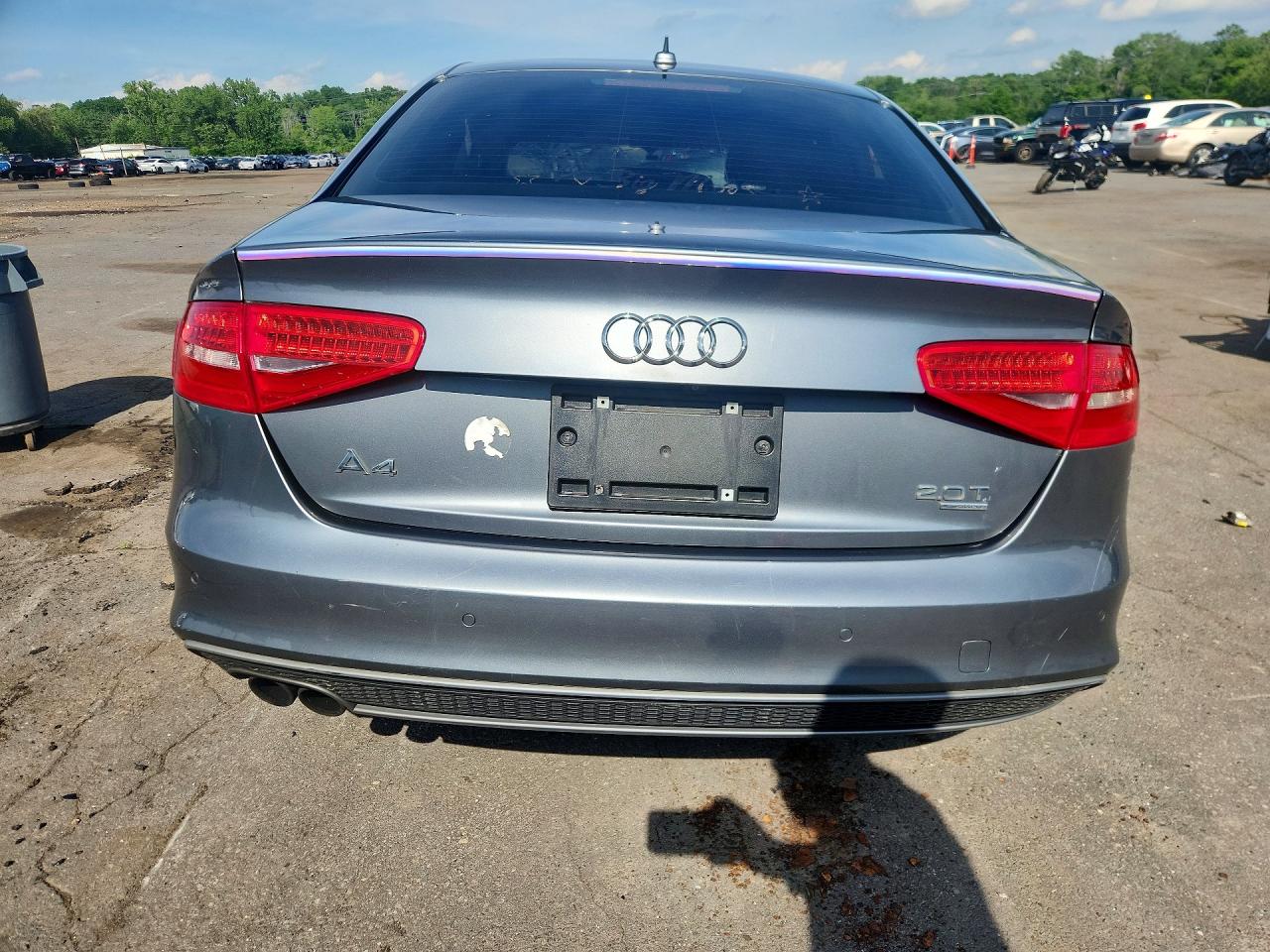 2014 Audi A4 Premium Plus Silver vin: WAUFFAFL8EN004594