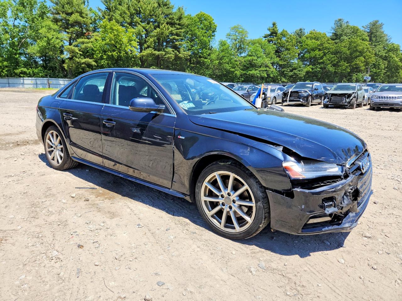 2014 Audi A4 Premium Plus Черный vin: WAUFFAFL8EN014882
