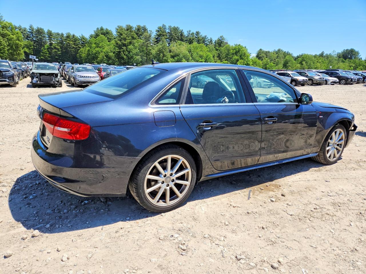 2014 Audi A4 Premium Plus Черный vin: WAUFFAFL8EN014882