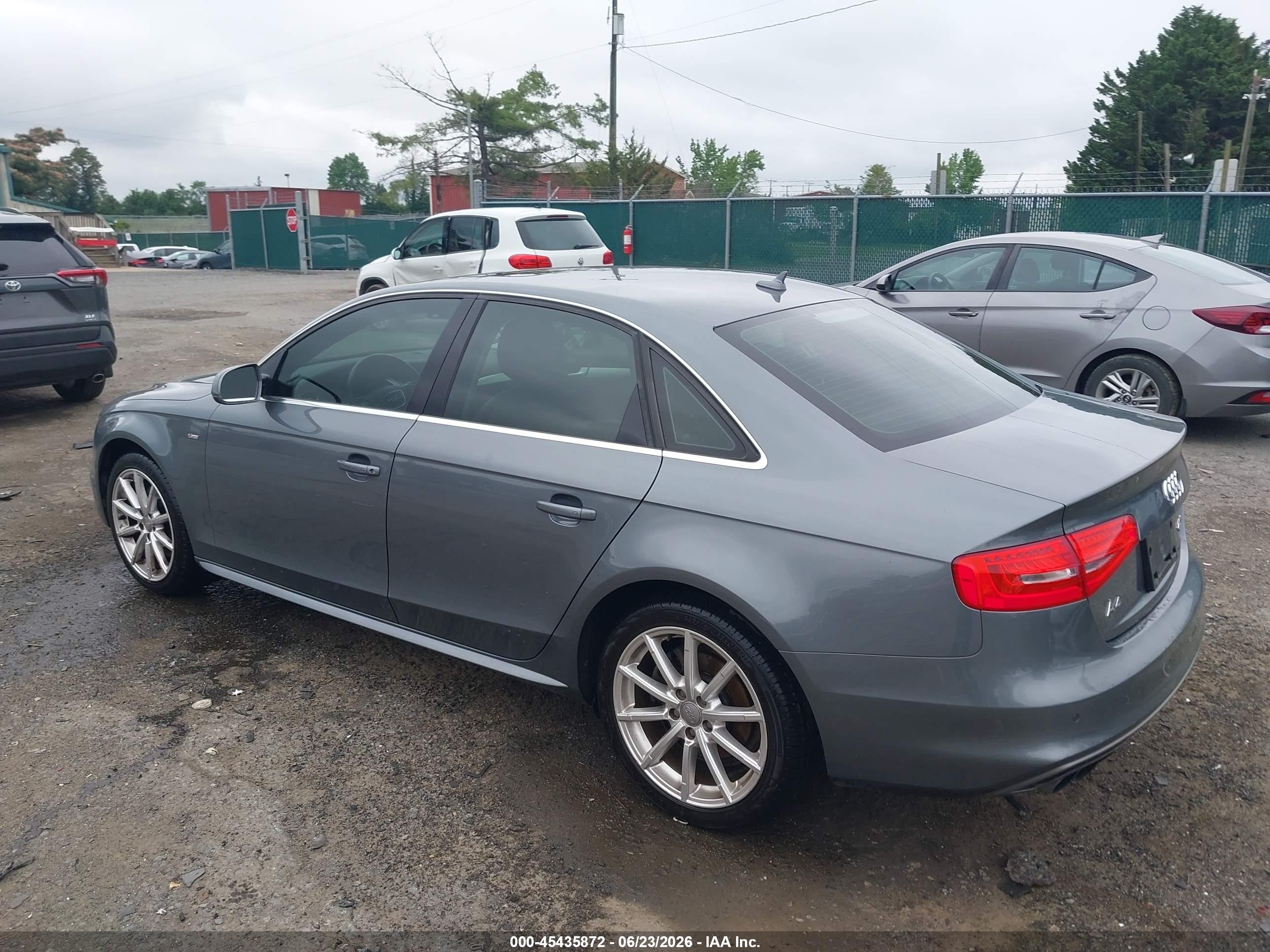 2014 Audi A4 2.0t Premium Gray vin: WAUFFAFL8EN040995