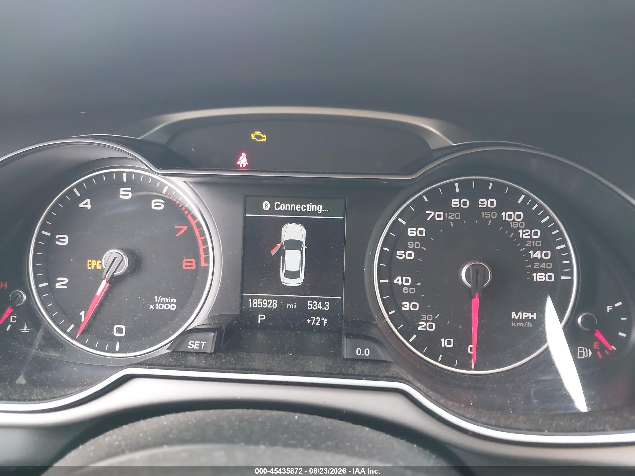 2014 Audi A4 2.0t Premium Gray vin: WAUFFAFL8EN040995