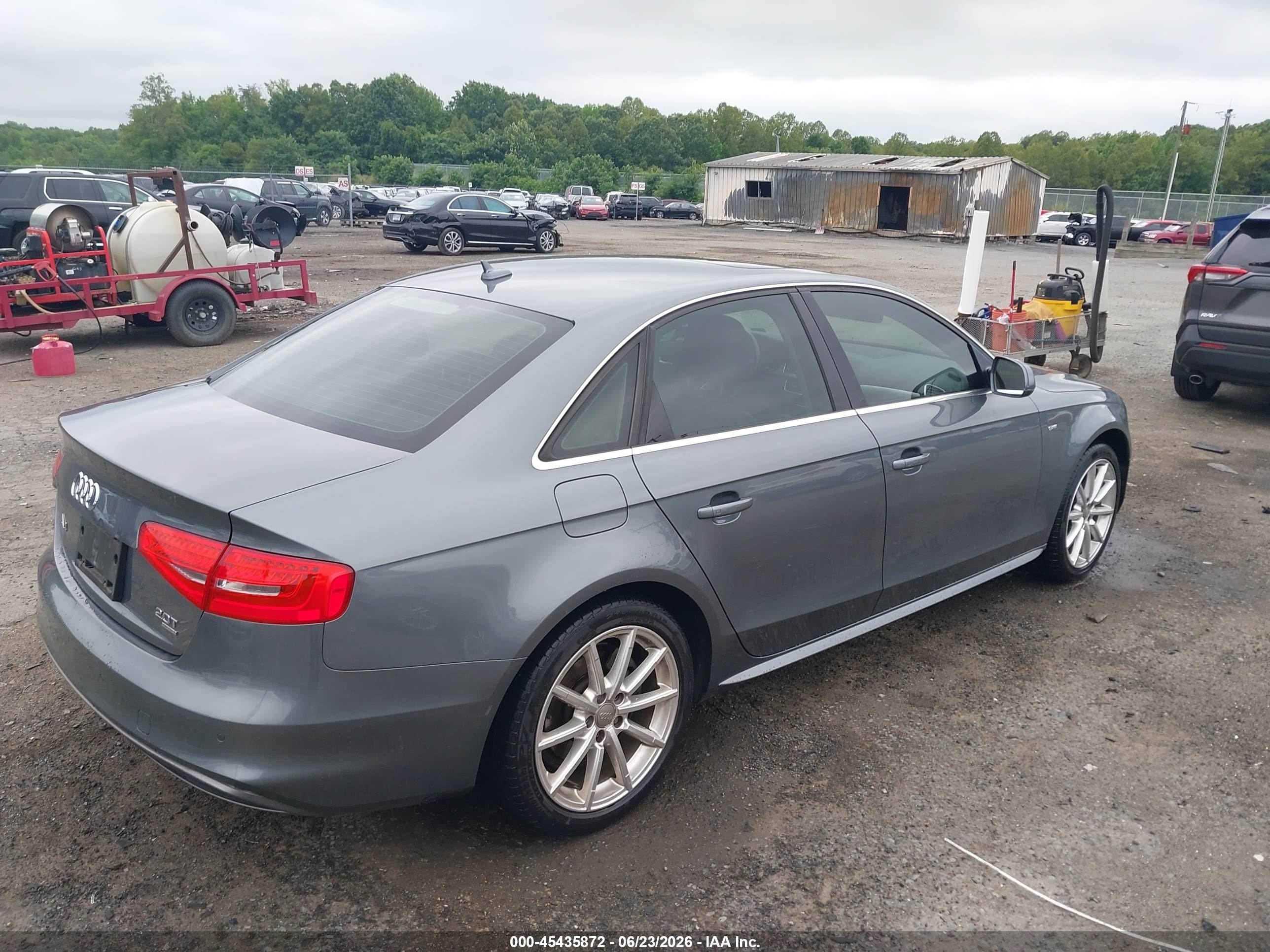 2014 Audi A4 2.0t Premium Gray vin: WAUFFAFL8EN040995