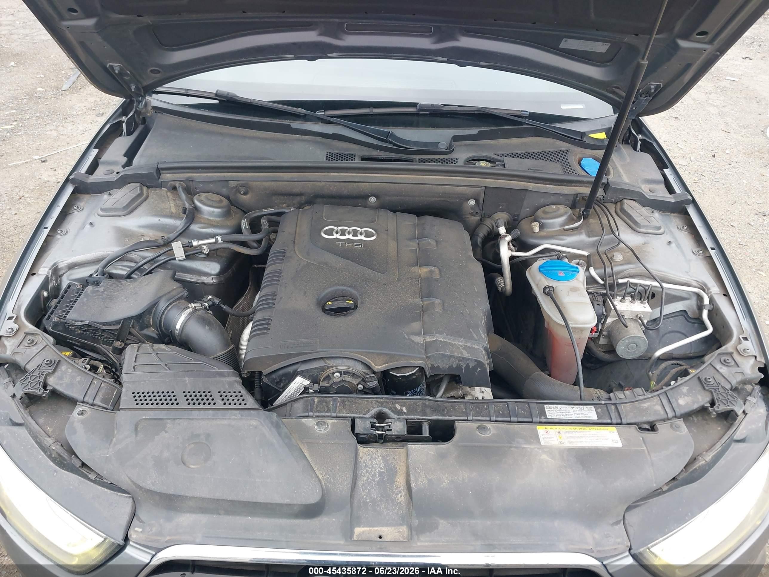 2014 Audi A4 2.0t Premium Gray vin: WAUFFAFL8EN040995