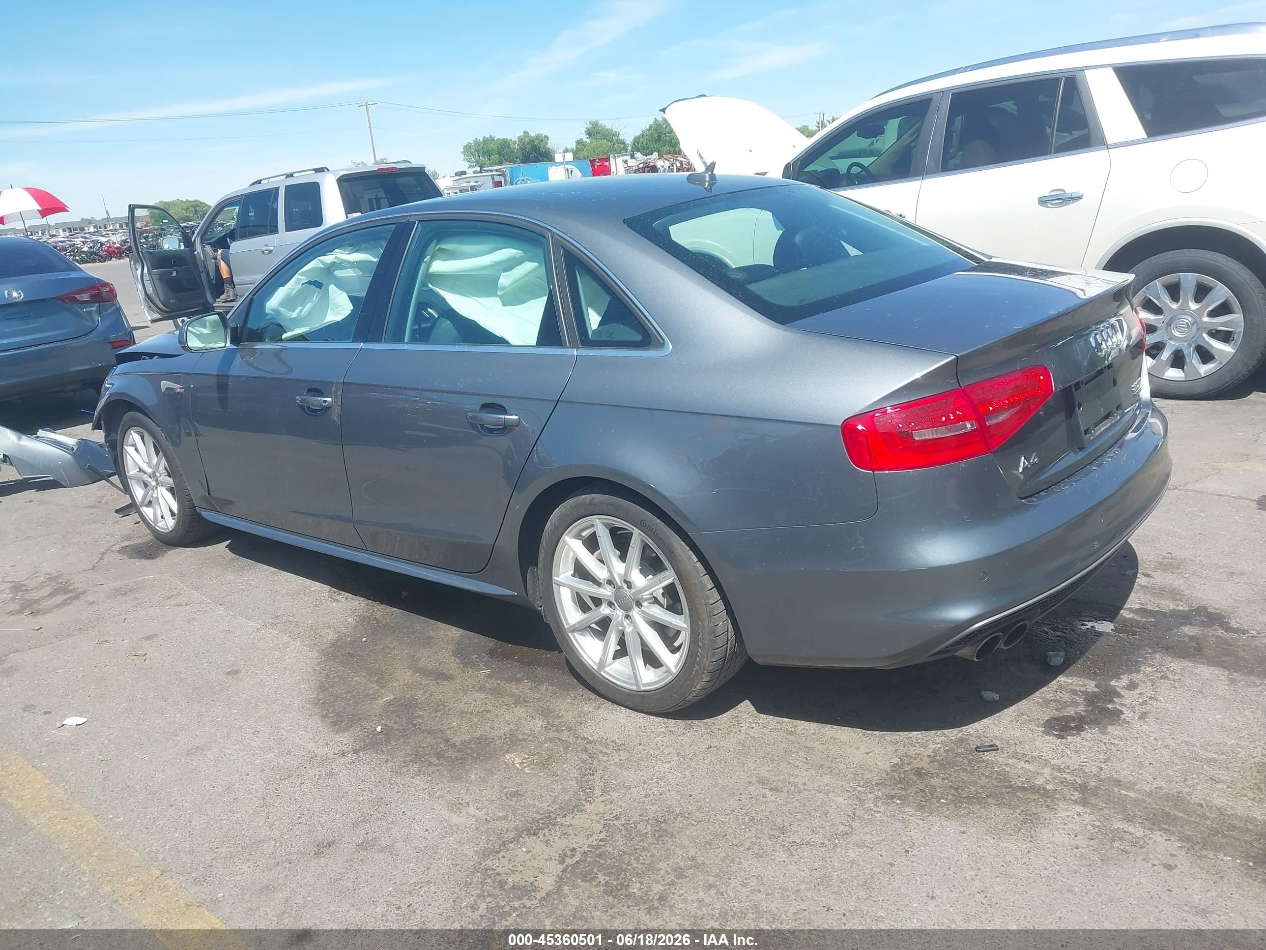 2015 Audi A4 2.0t Premium Silver vin: WAUFFAFL8FA081099