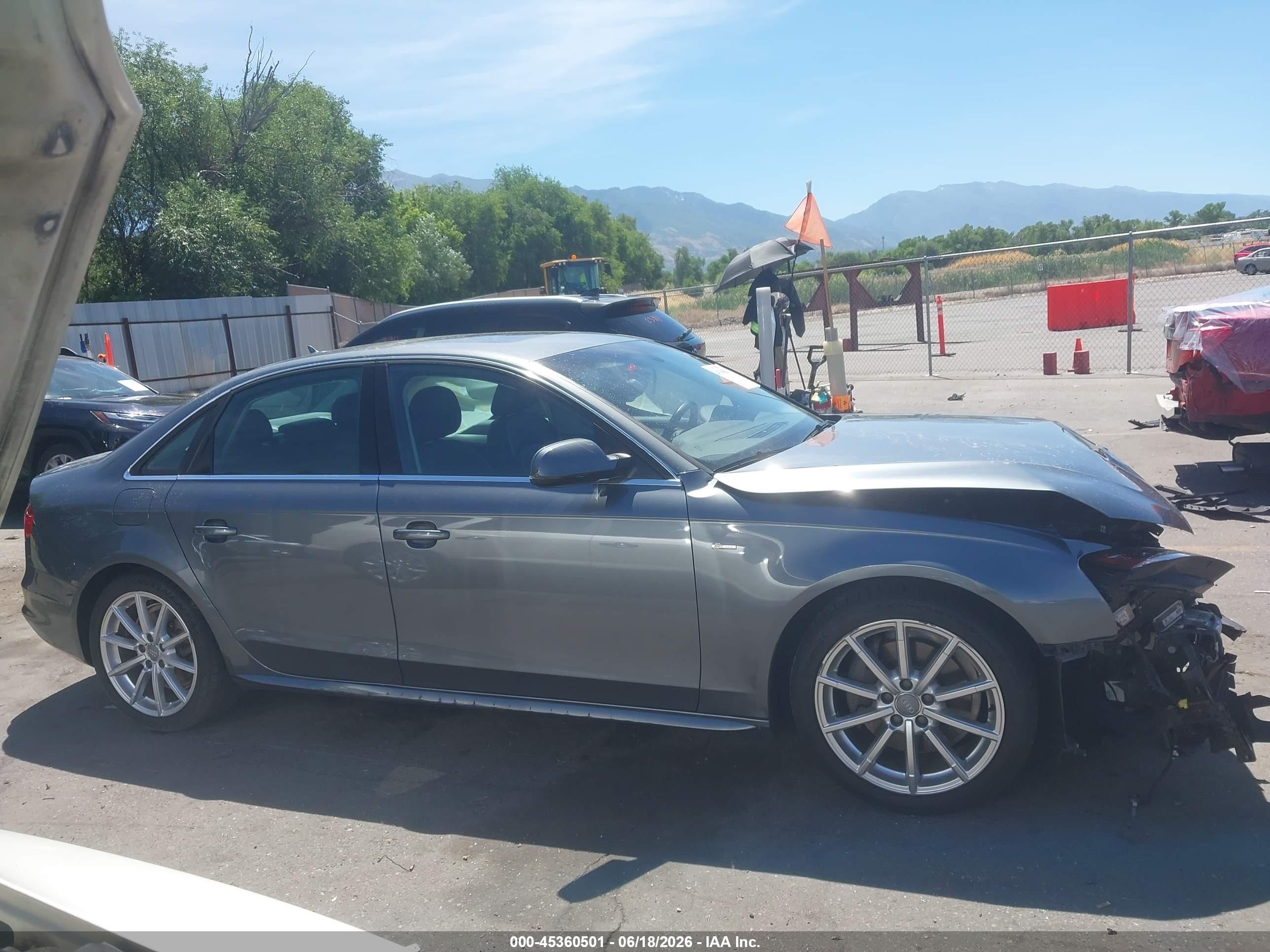 2015 Audi A4 2.0t Premium Silver vin: WAUFFAFL8FA081099