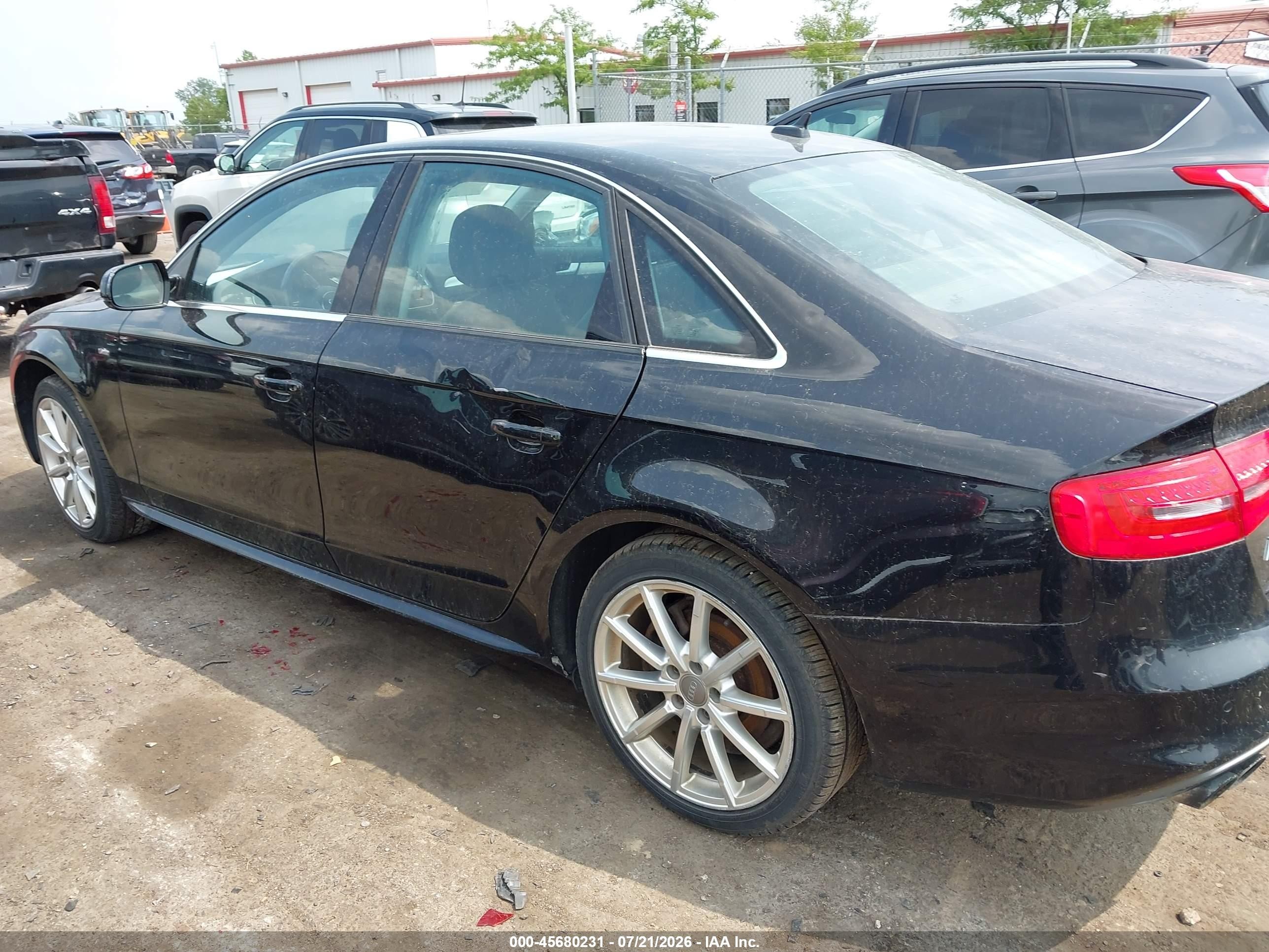 2015 Audi A4 2.0t Premium Black vin: WAUFFAFL8FN010302