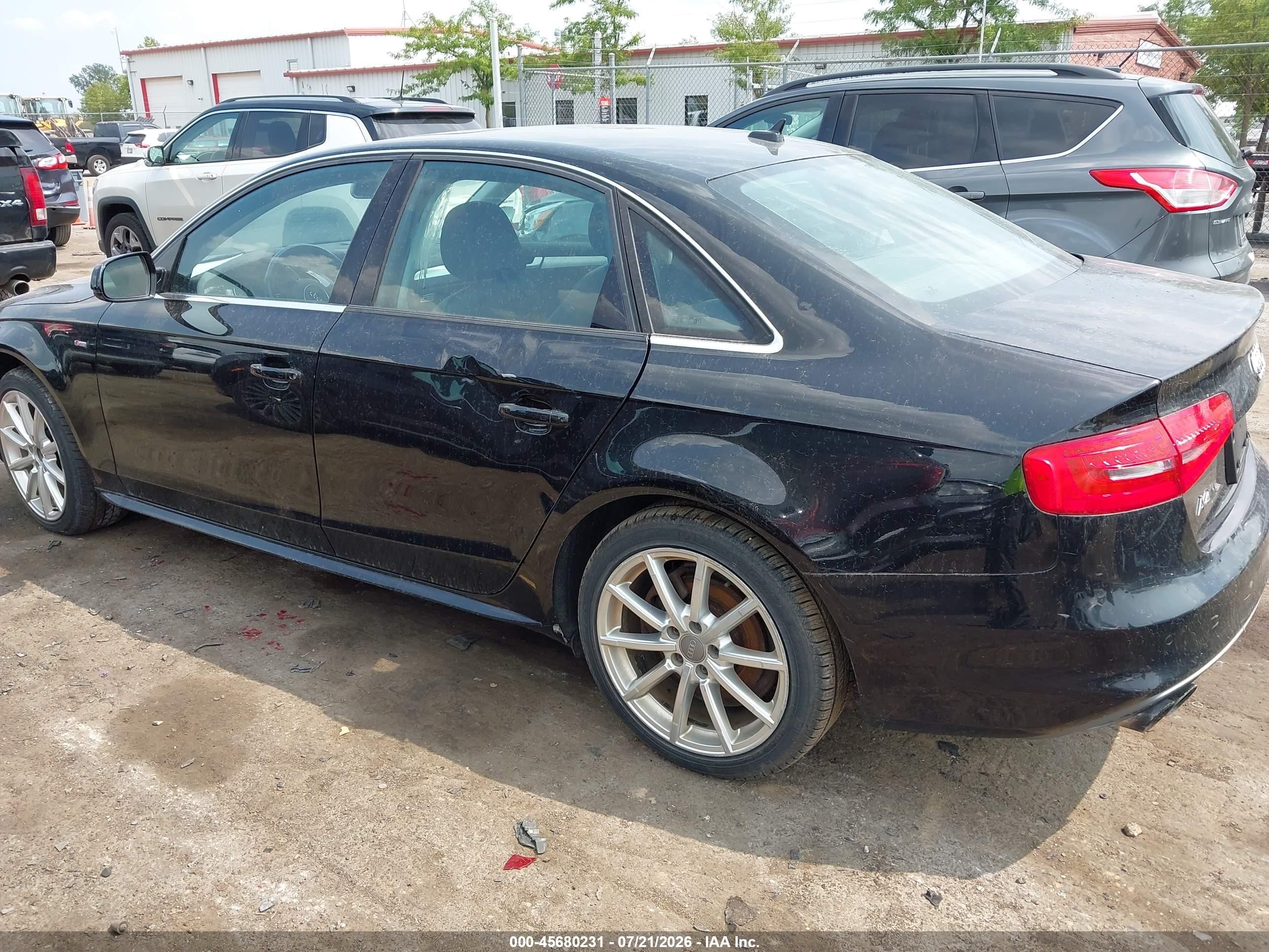 2015 Audi A4 2.0t Premium Black vin: WAUFFAFL8FN010302