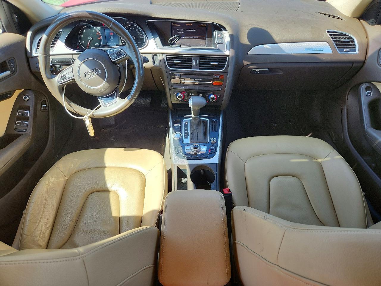 2015 Audi A4 Premium Plus Red vin: WAUFFAFL8FN021459