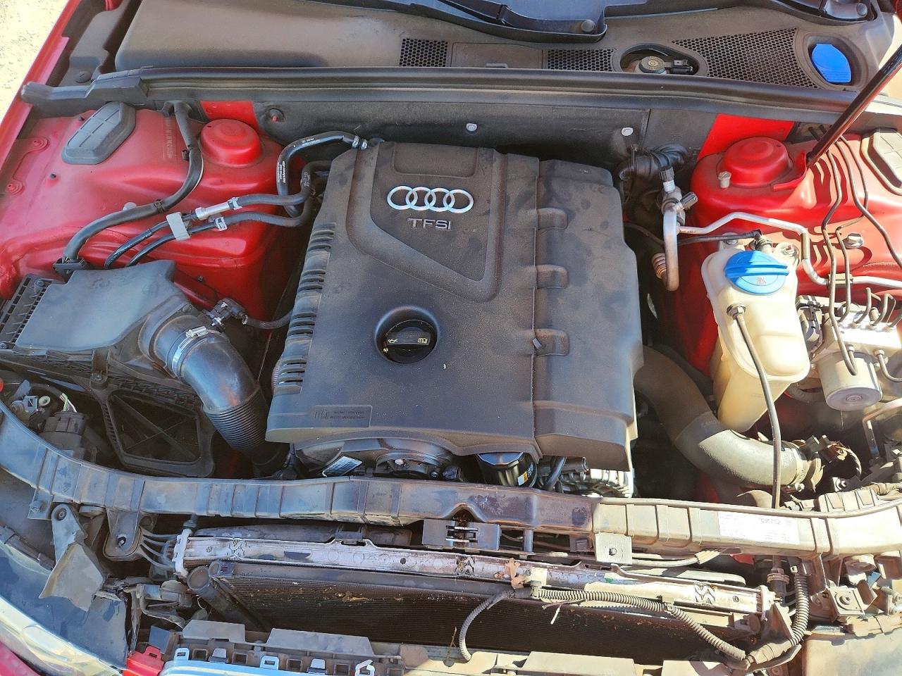 2015 Audi A4 Premium Plus Red vin: WAUFFAFL8FN021459