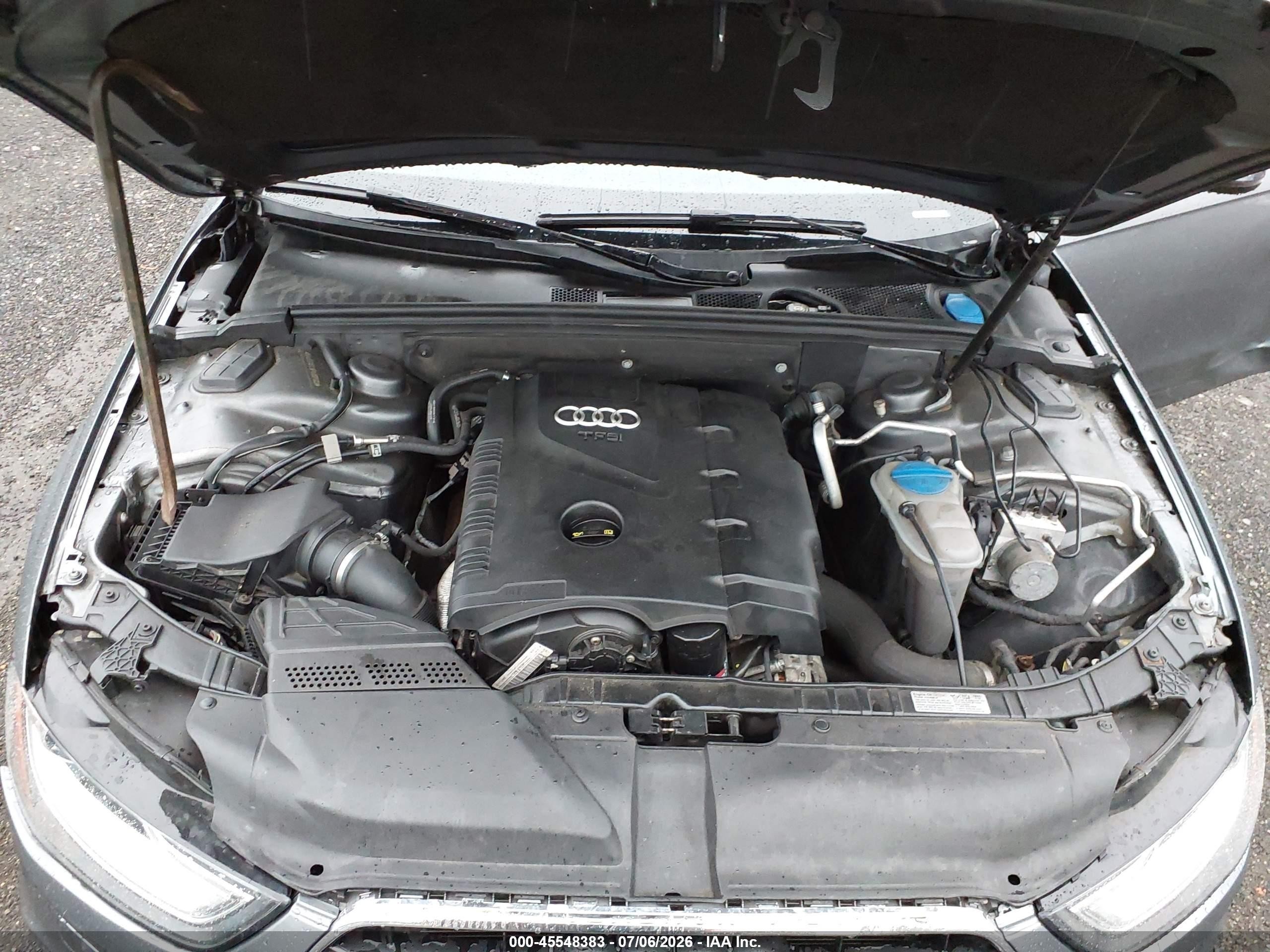 2015 Audi A4 2.0t Premium Gray vin: WAUFFAFL8FN037029