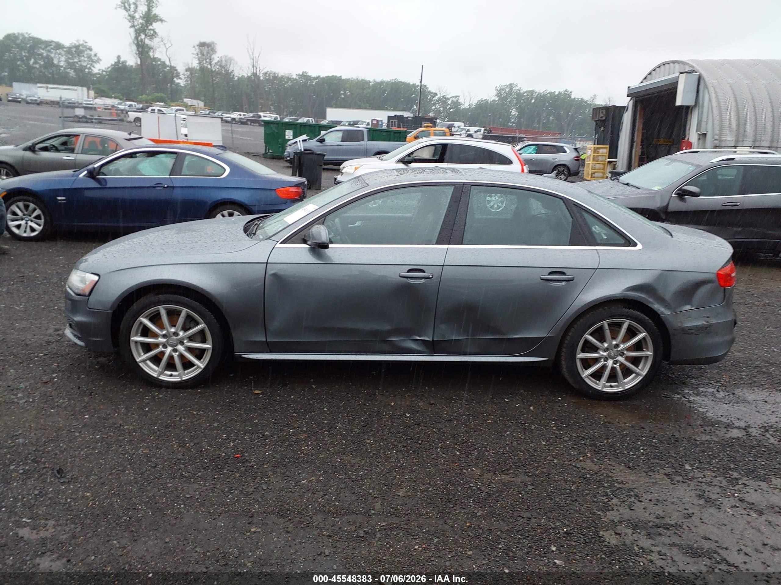 2015 Audi A4 2.0t Premium Gray vin: WAUFFAFL8FN037029