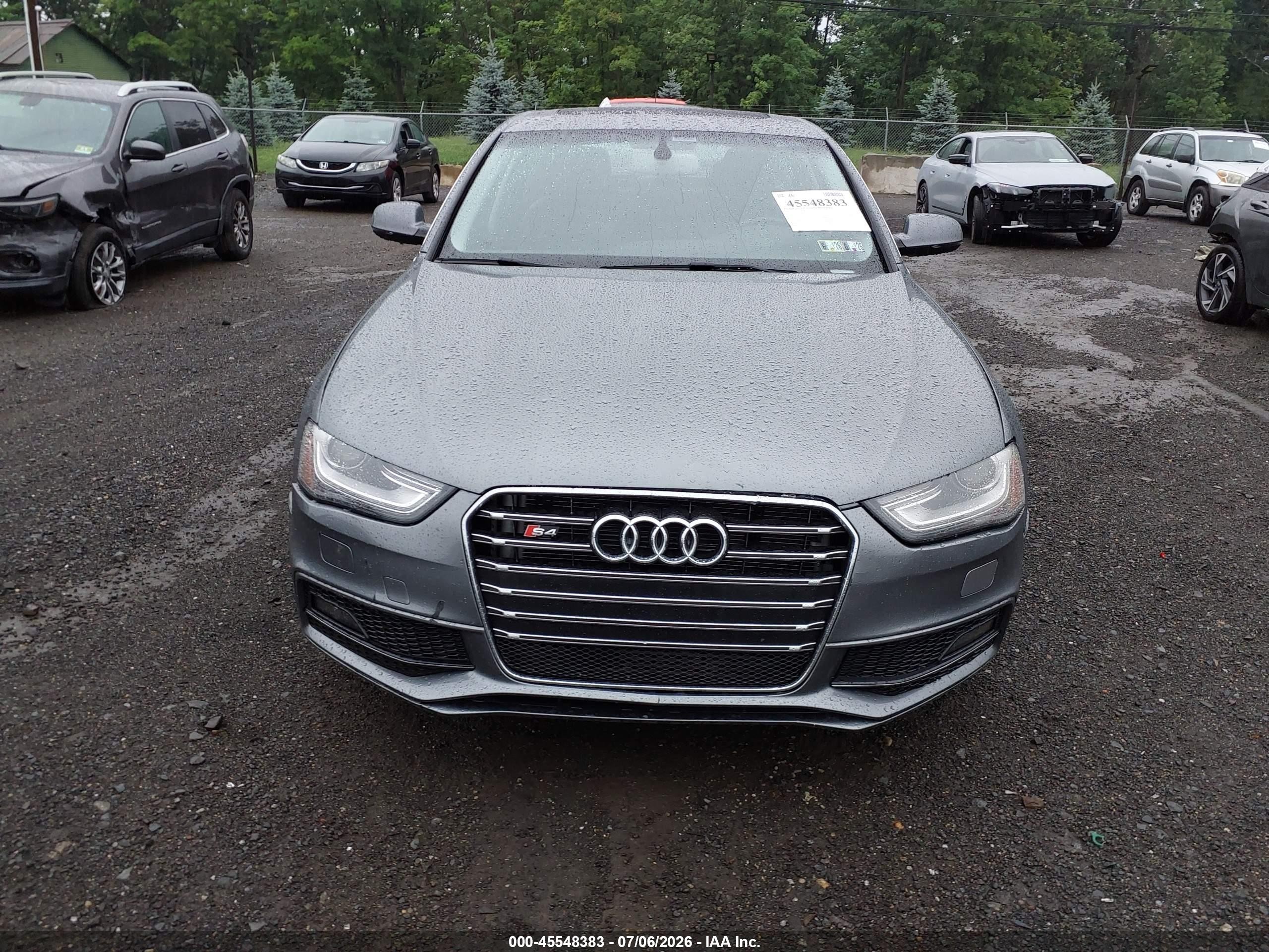 2015 Audi A4 2.0t Premium Gray vin: WAUFFAFL8FN037029