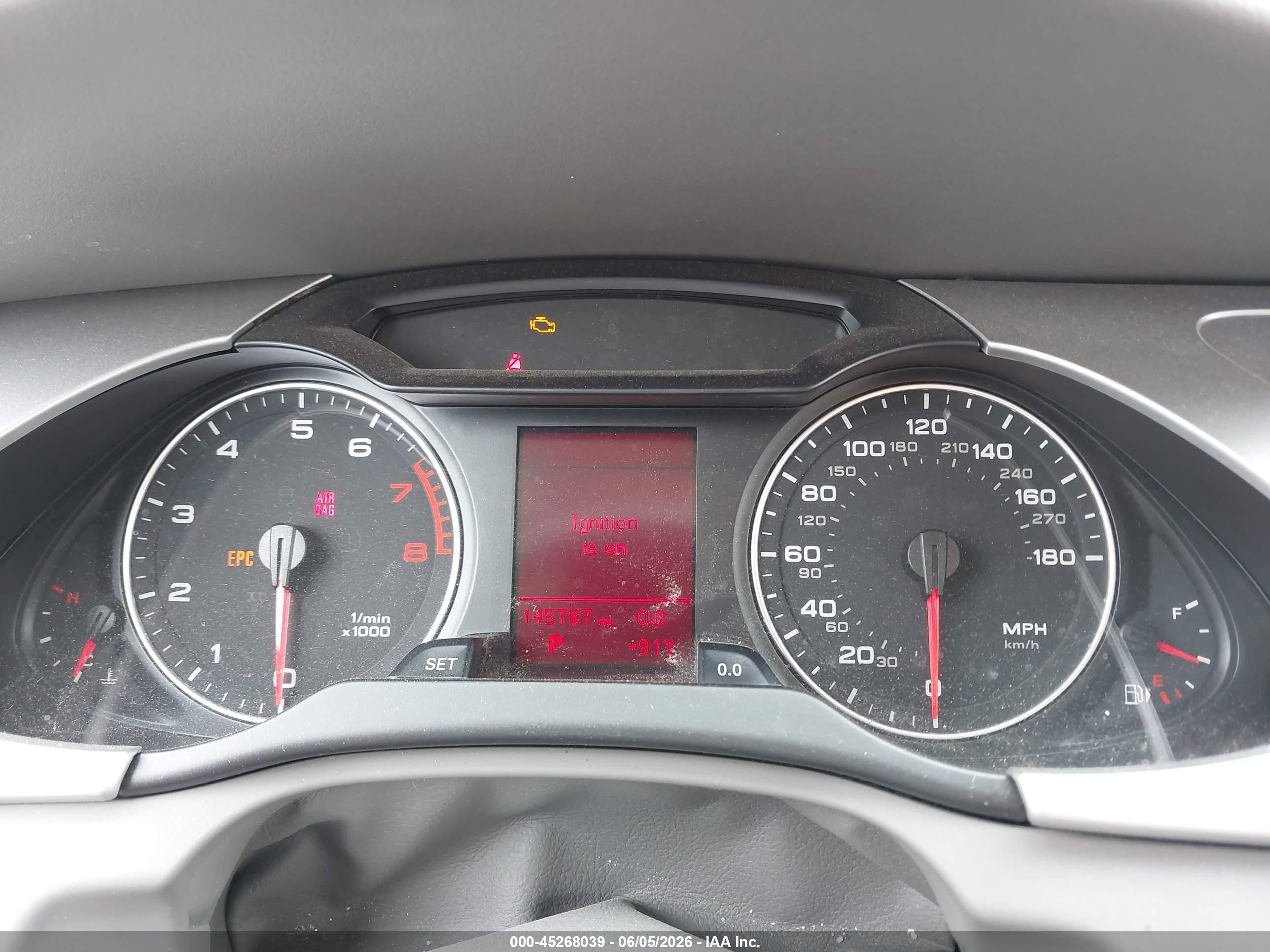 2010 Audi A4 2.0t Premium Pewter vin: WAUFFAFL9AN013217