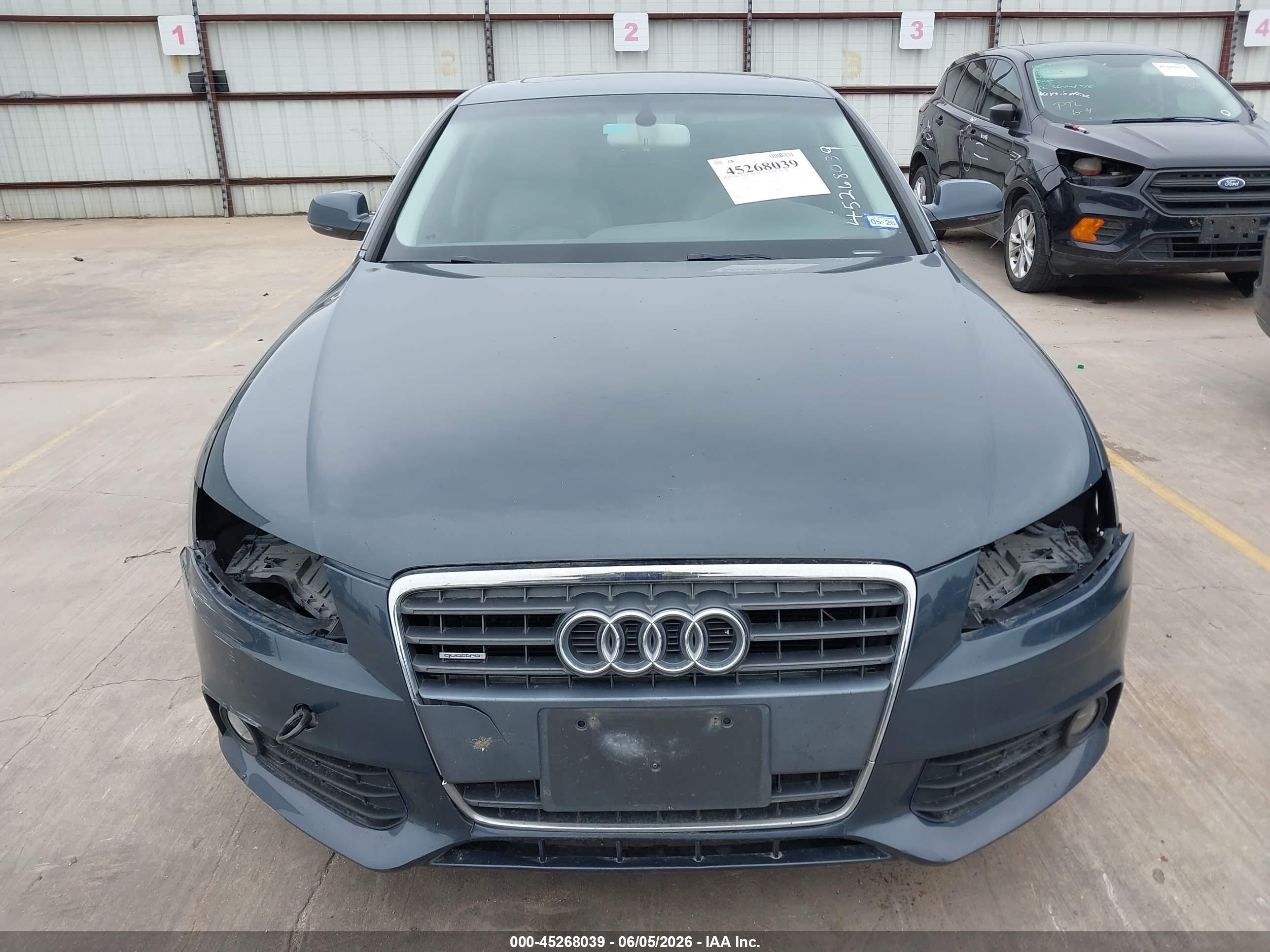 2010 Audi A4 2.0t Premium Pewter vin: WAUFFAFL9AN013217