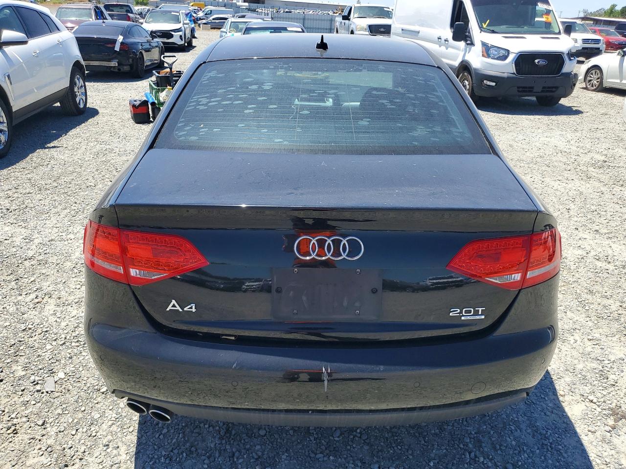 2010 Audi A4 Premium Plus Черный vin: WAUFFAFL9AN029983