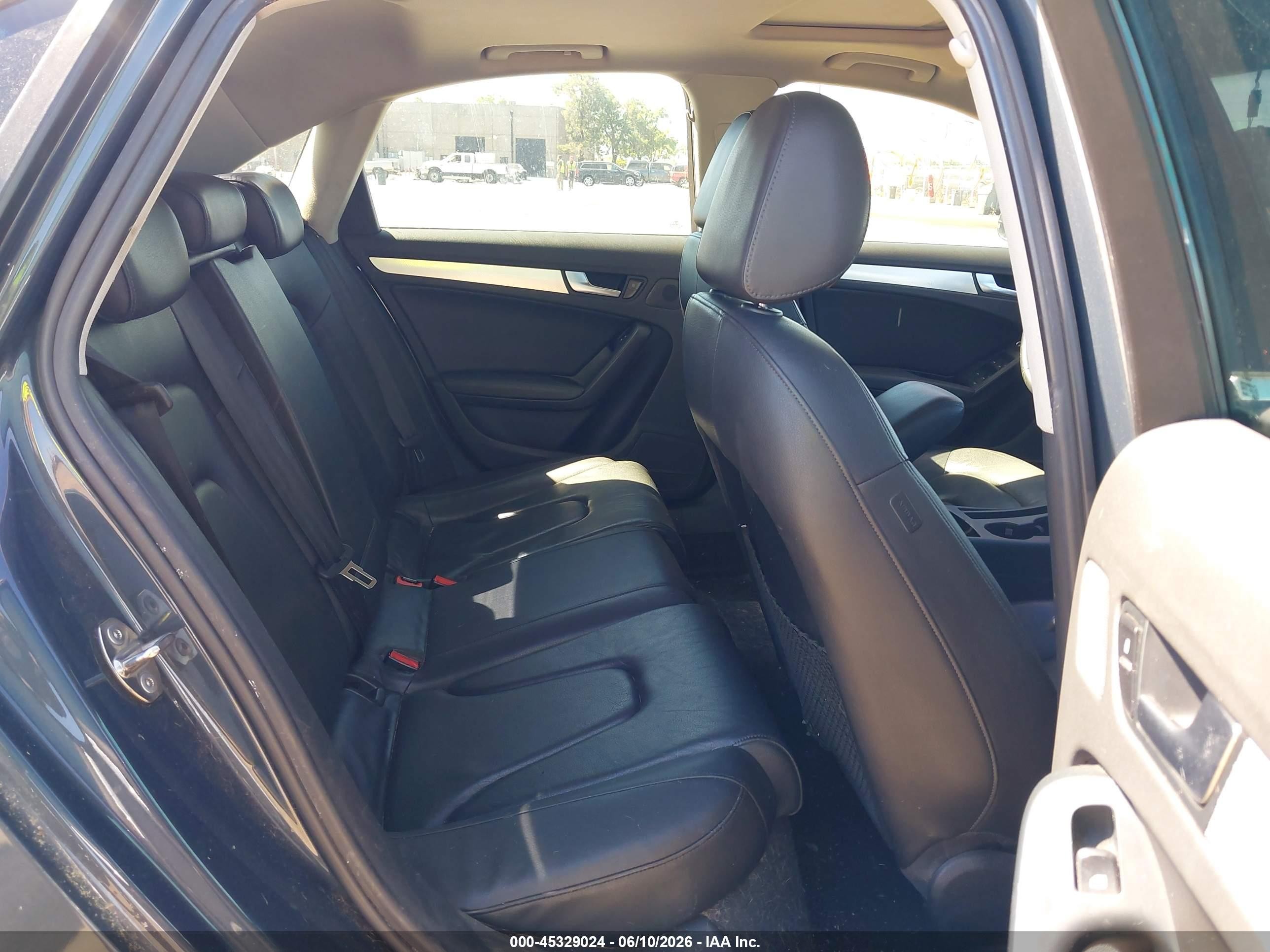 2010 Audi A4 2.0t Premium Dark Blue vin: WAUFFAFL9AN039901