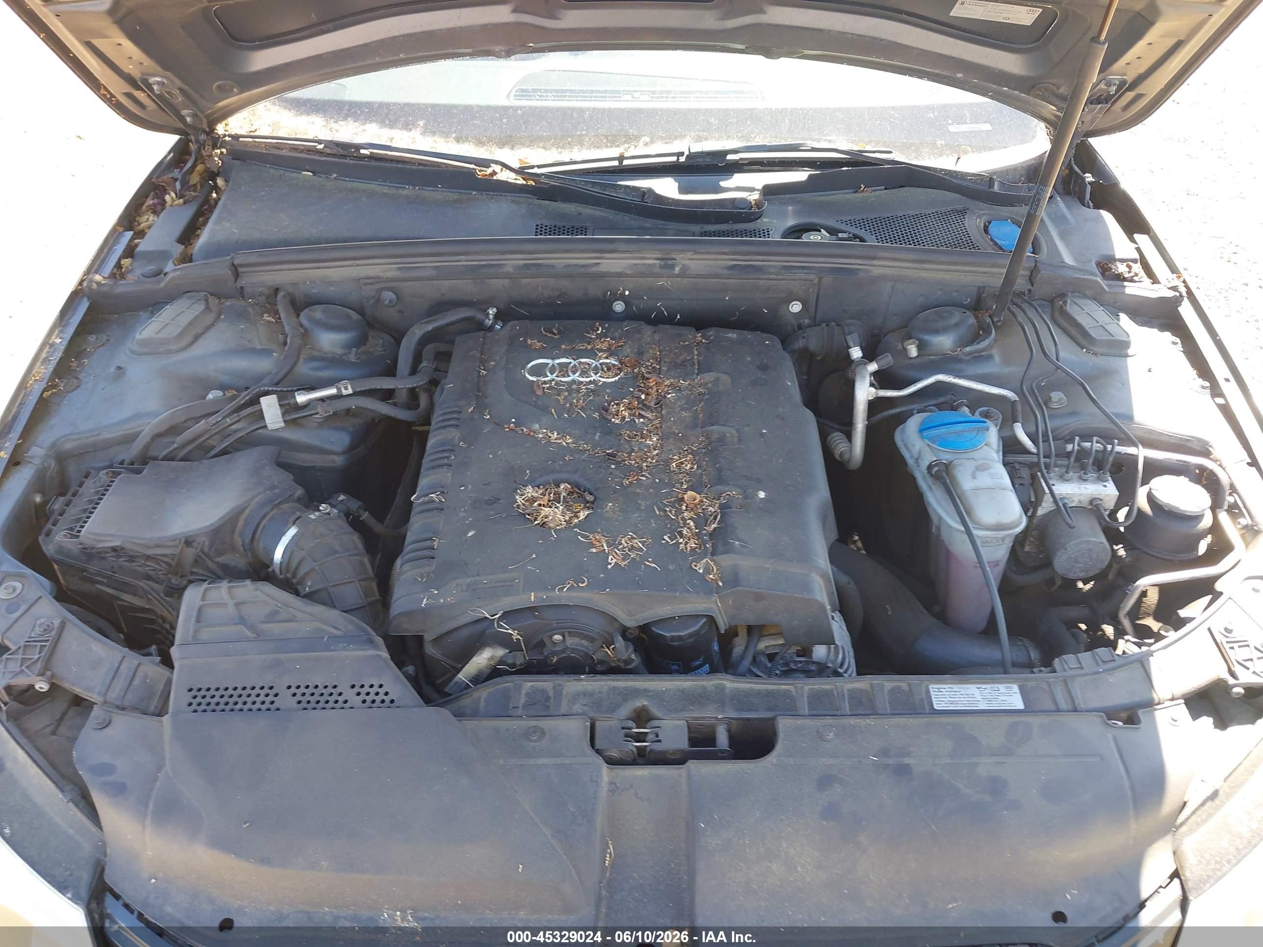 2010 Audi A4 2.0t Premium Dark Blue vin: WAUFFAFL9AN039901