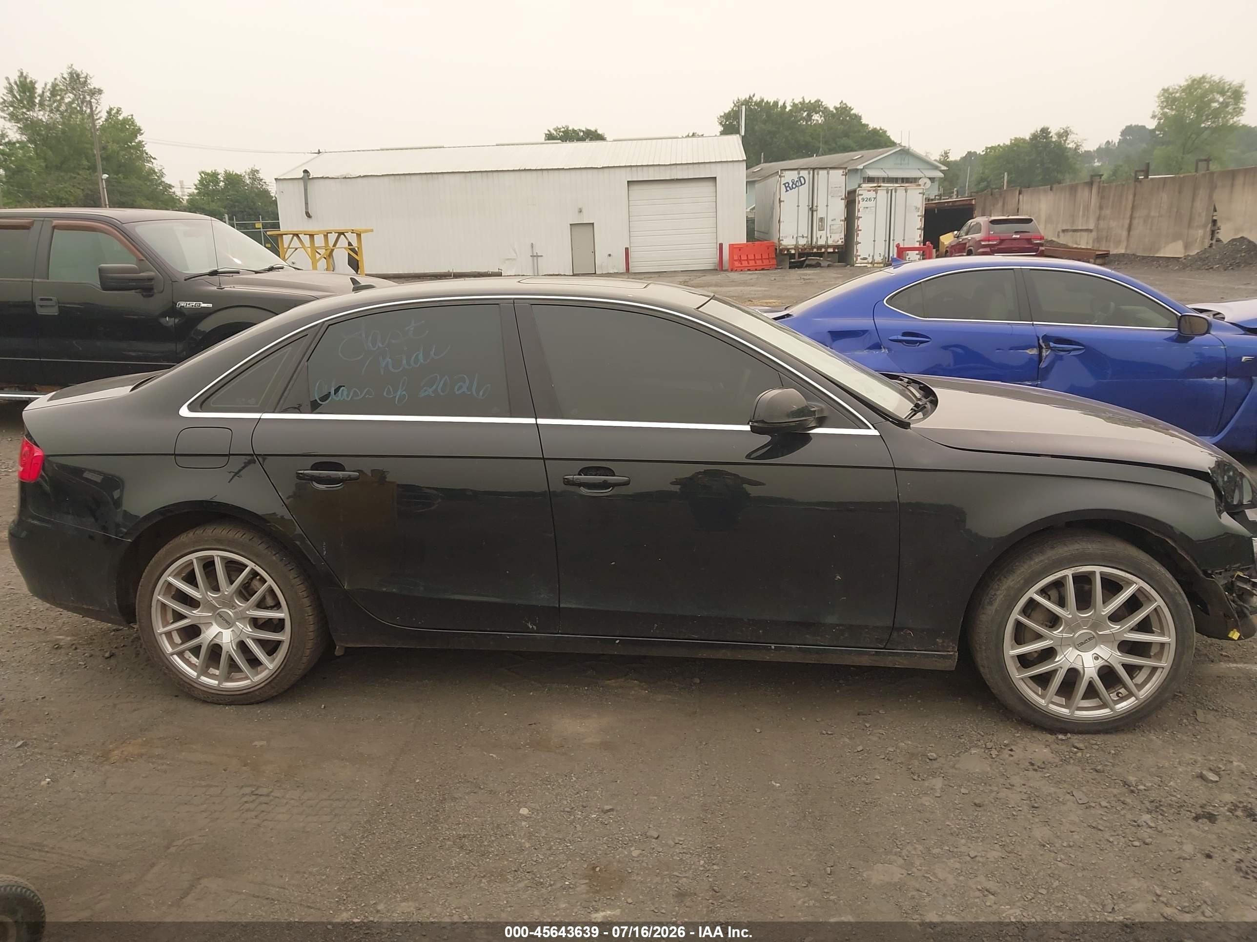2011 Audi A4 2.0t Premium Black vin: WAUFFAFL9BN030925