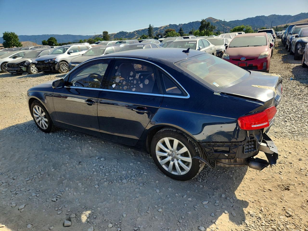 2011 Audi A4 Premium Plus Blue vin: WAUFFAFL9BN047871