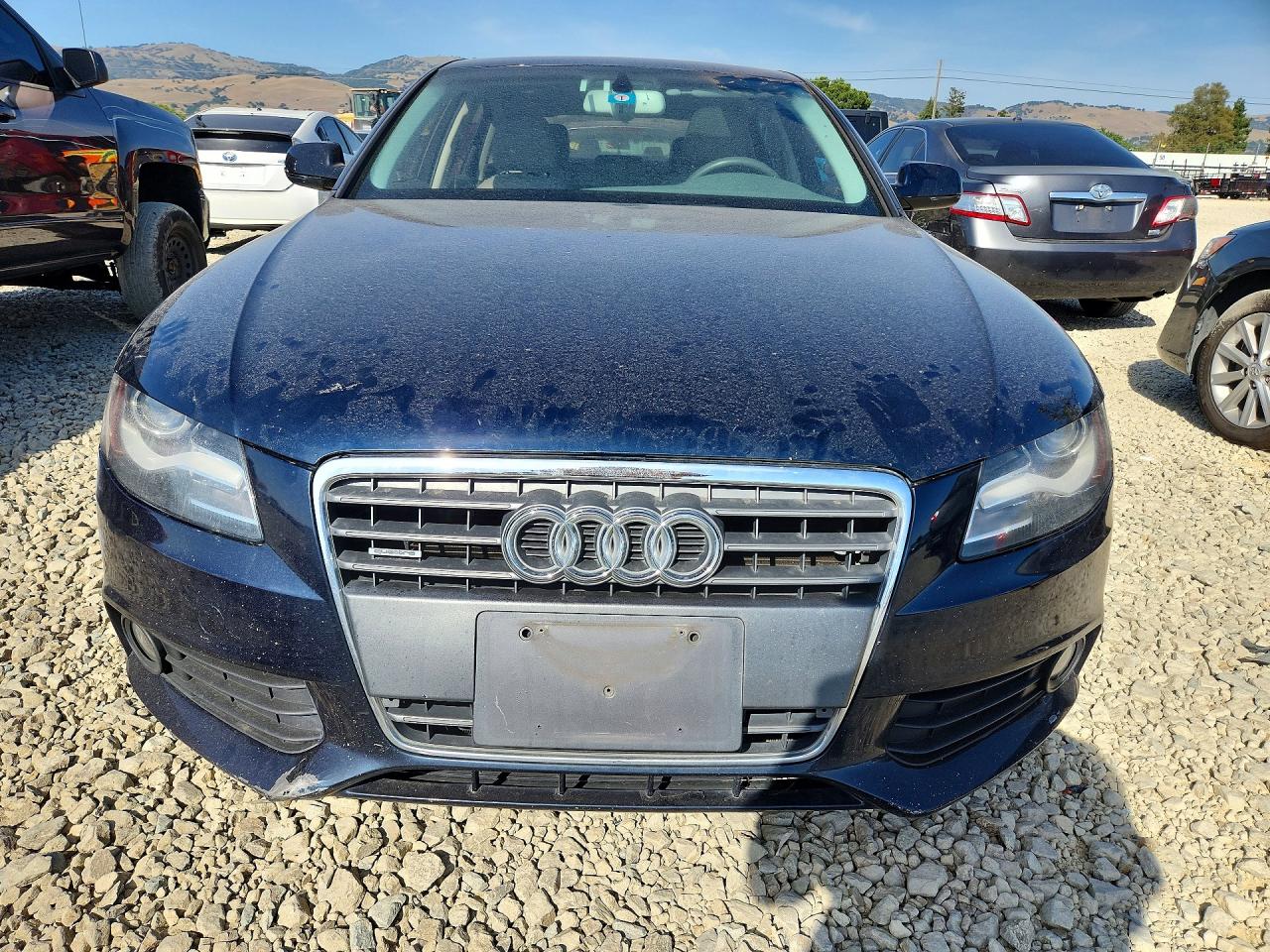 2011 Audi A4 Premium Plus Blue vin: WAUFFAFL9BN047871