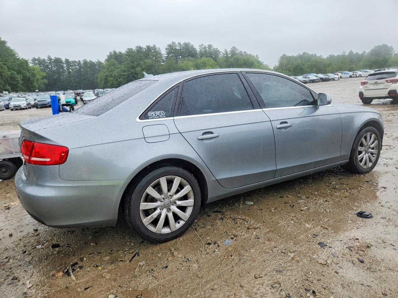 2011 Audi A4 Premium Plus Gray vin: WAUFFAFL9BN055307