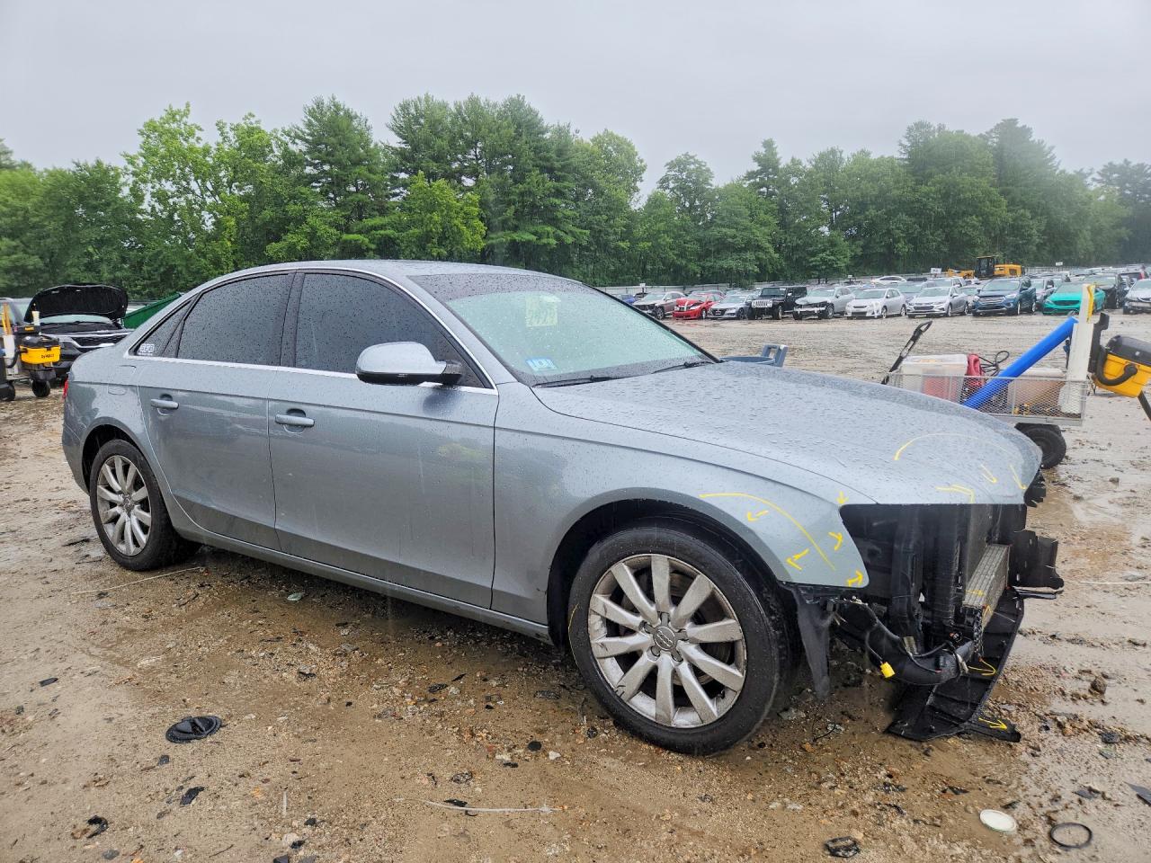2011 Audi A4 Premium Plus Gray vin: WAUFFAFL9BN055307